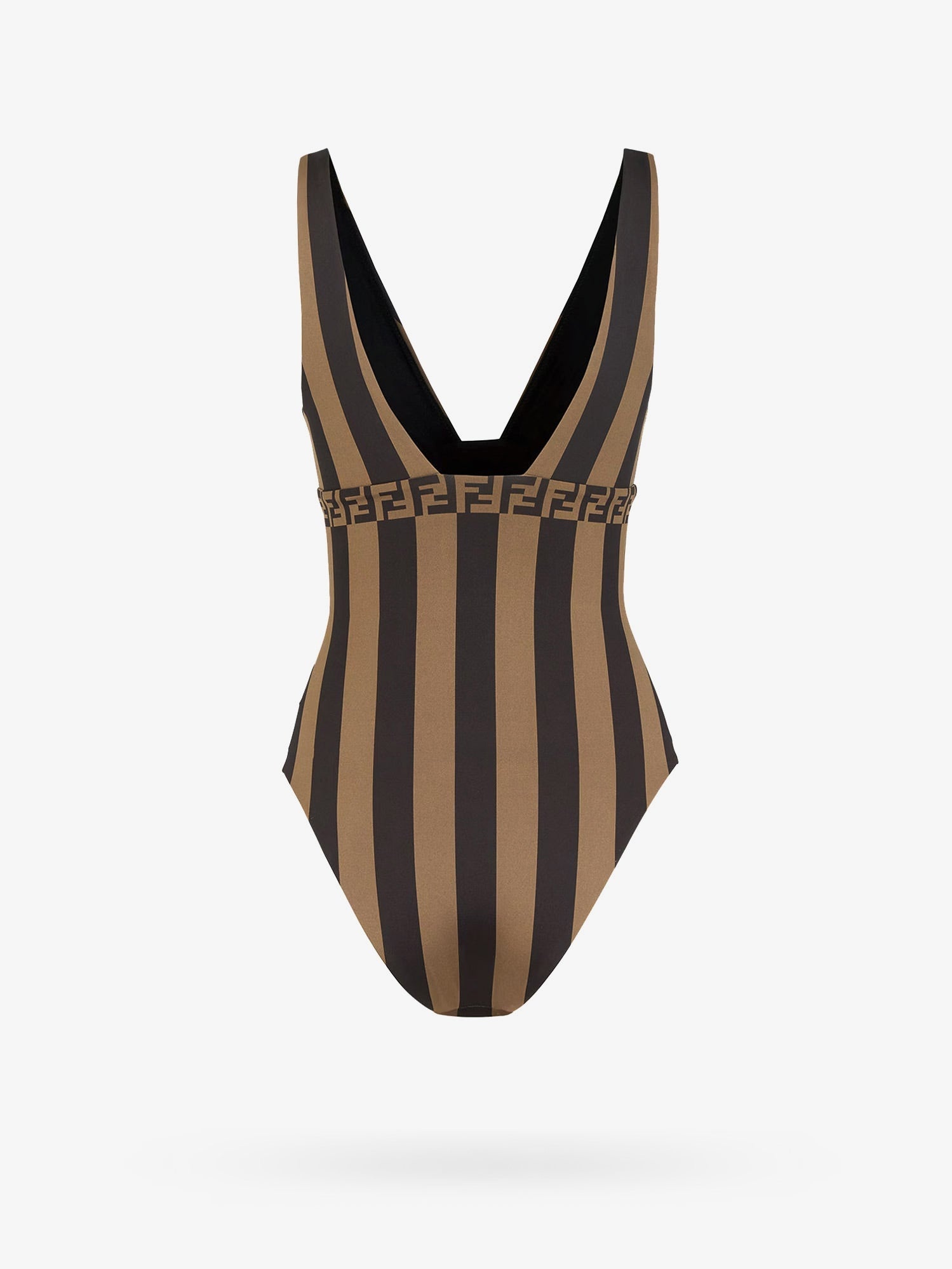 Fendi Woman Swimsuit Woman Brown Swimwear - 2
