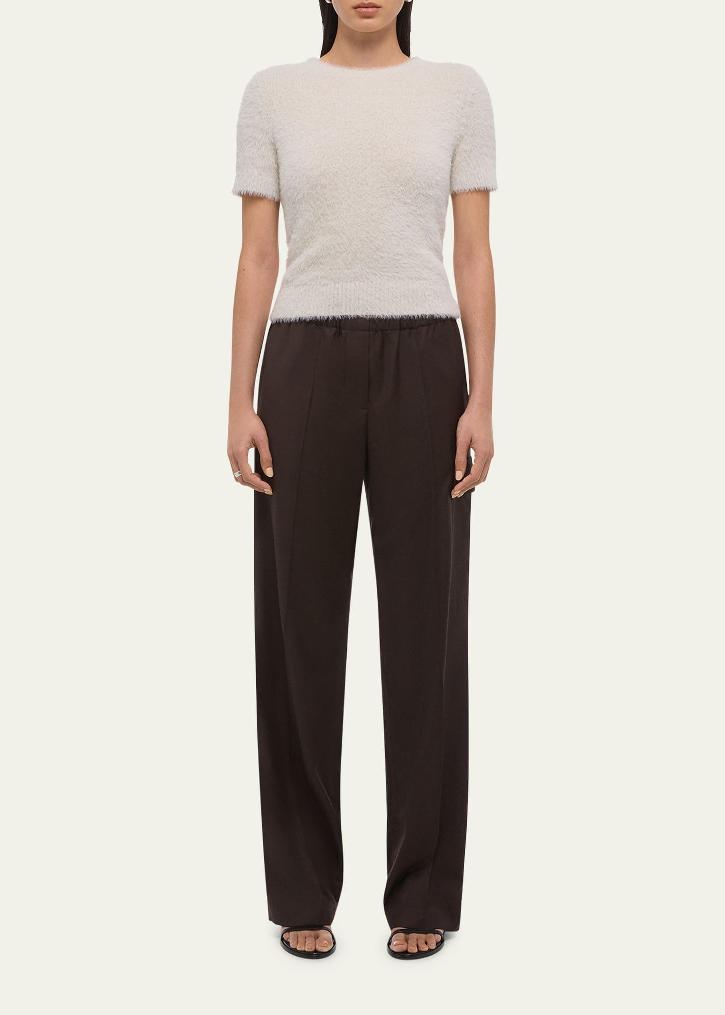 Relaxed Pull-On Cargo Trousers - 2