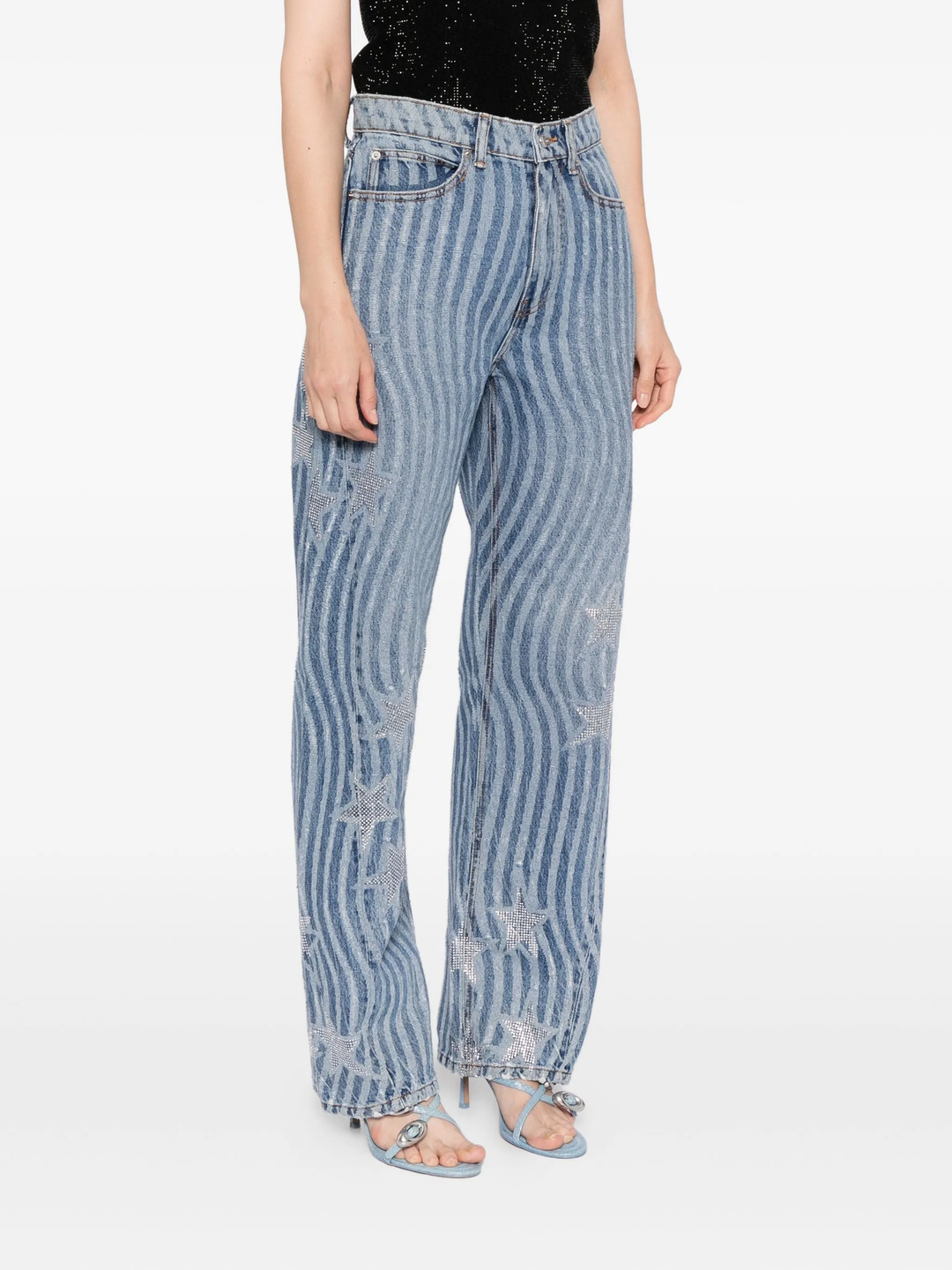 Float Jean With Stars & Stripes - 3