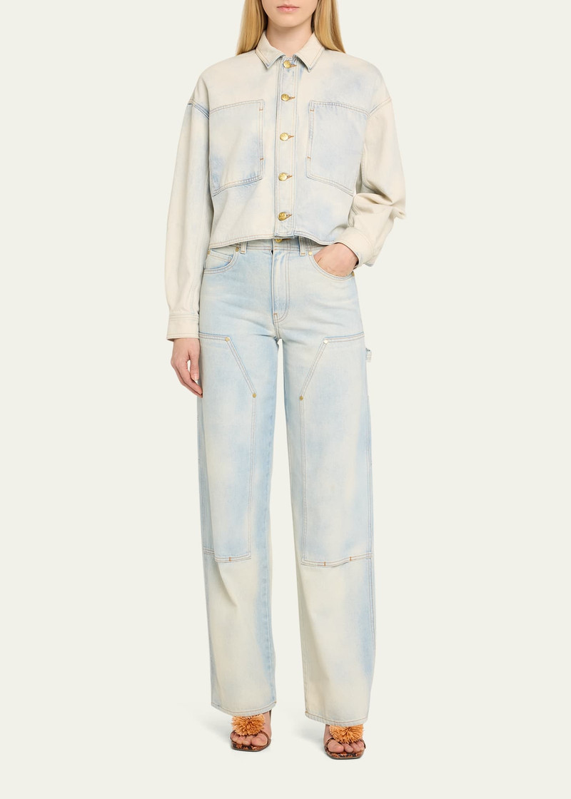 ULLA JOHNSON The Olympia Jeans outlook