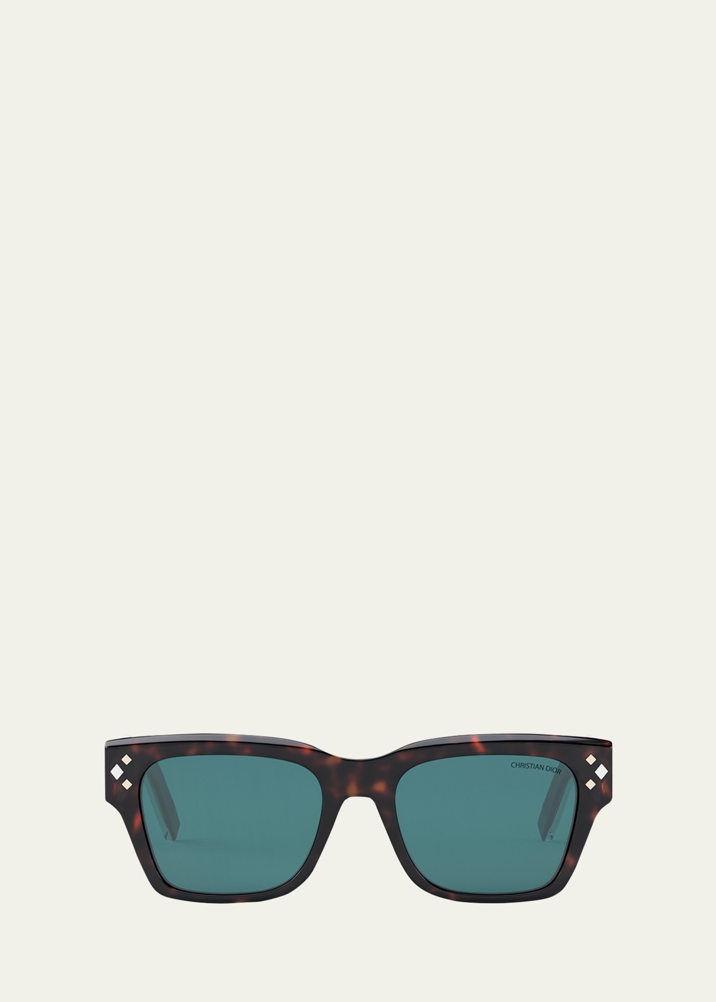 Men's CD-Diamond Rectangle Sunglasses - 1