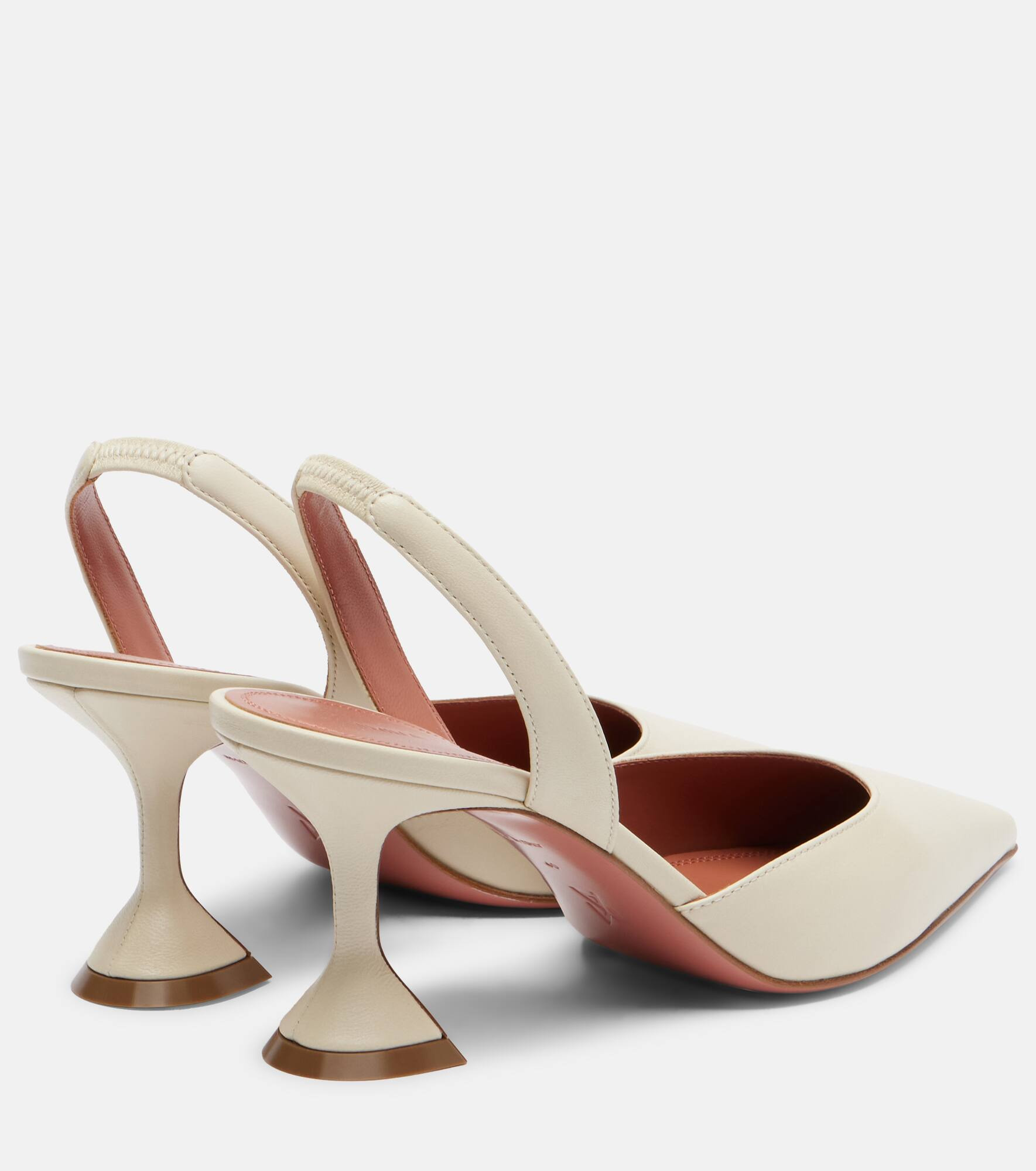 Holli 70 leather slingback pumps - 2