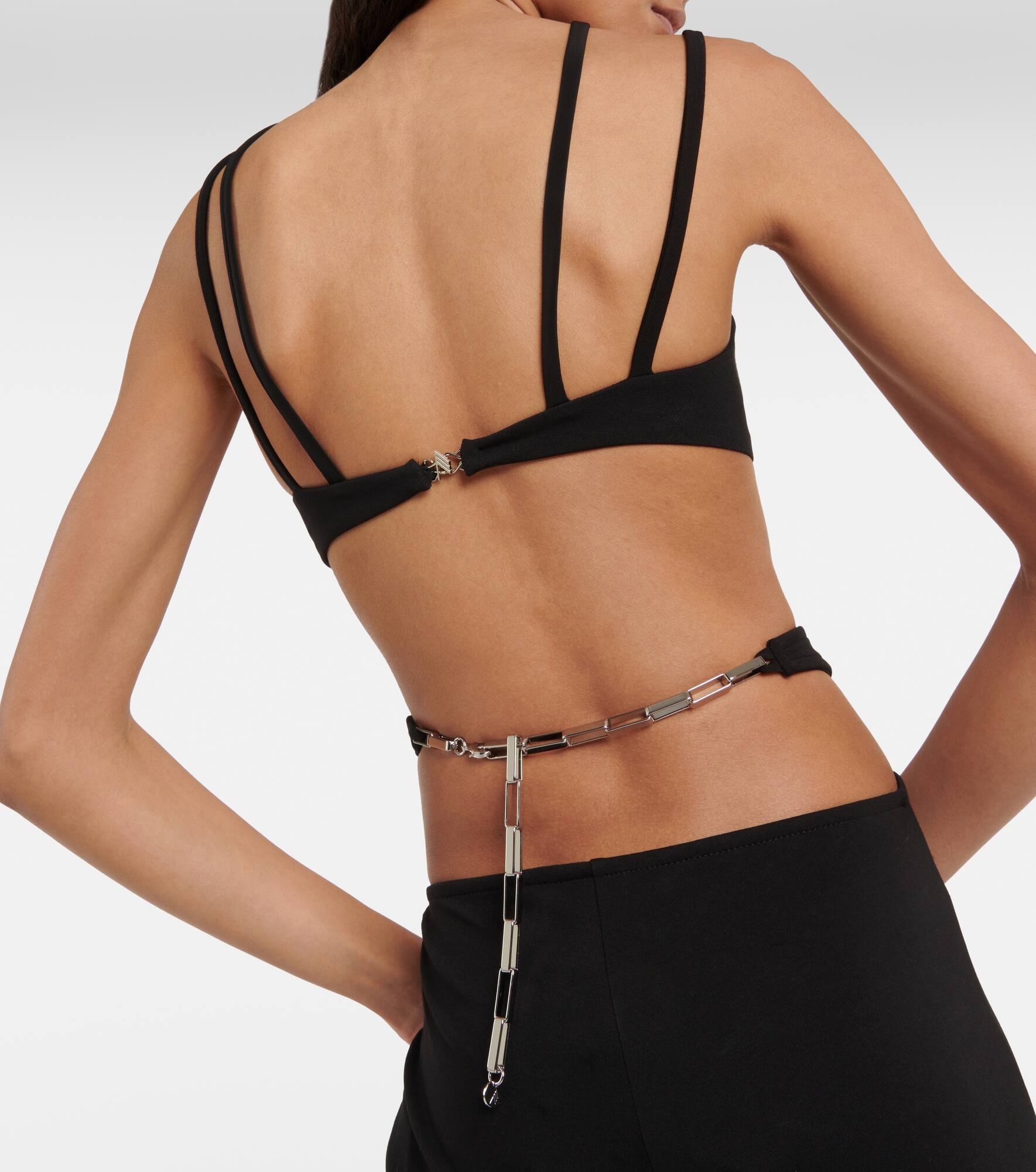Crossed straps bra - 5