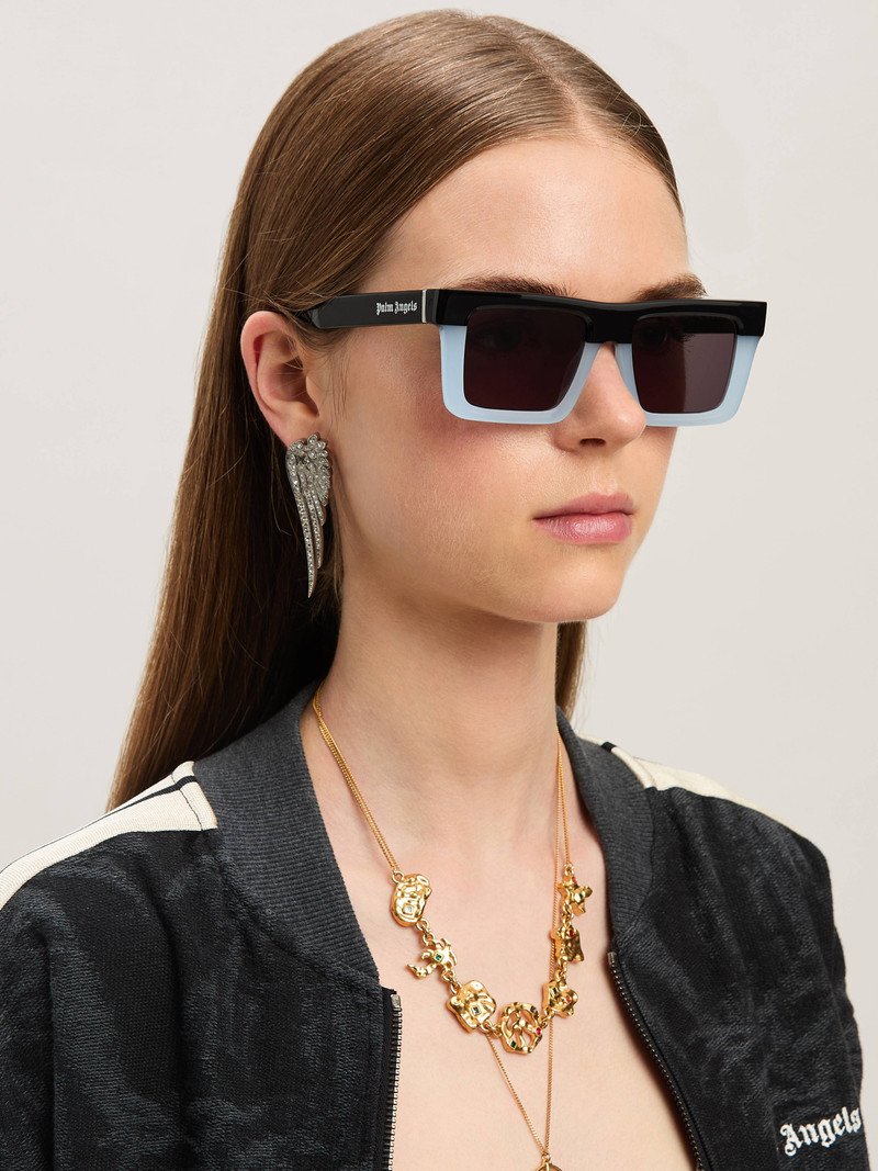 NAPA SUNGLASSES BLACK/LIGHT BLUE DARK GR 5