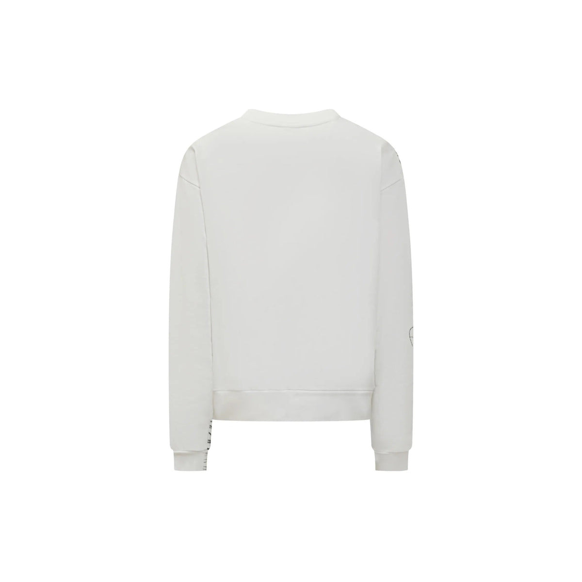 LONG-SLEEVED SWEATSHIRT (NATURAL WHITE) - 2