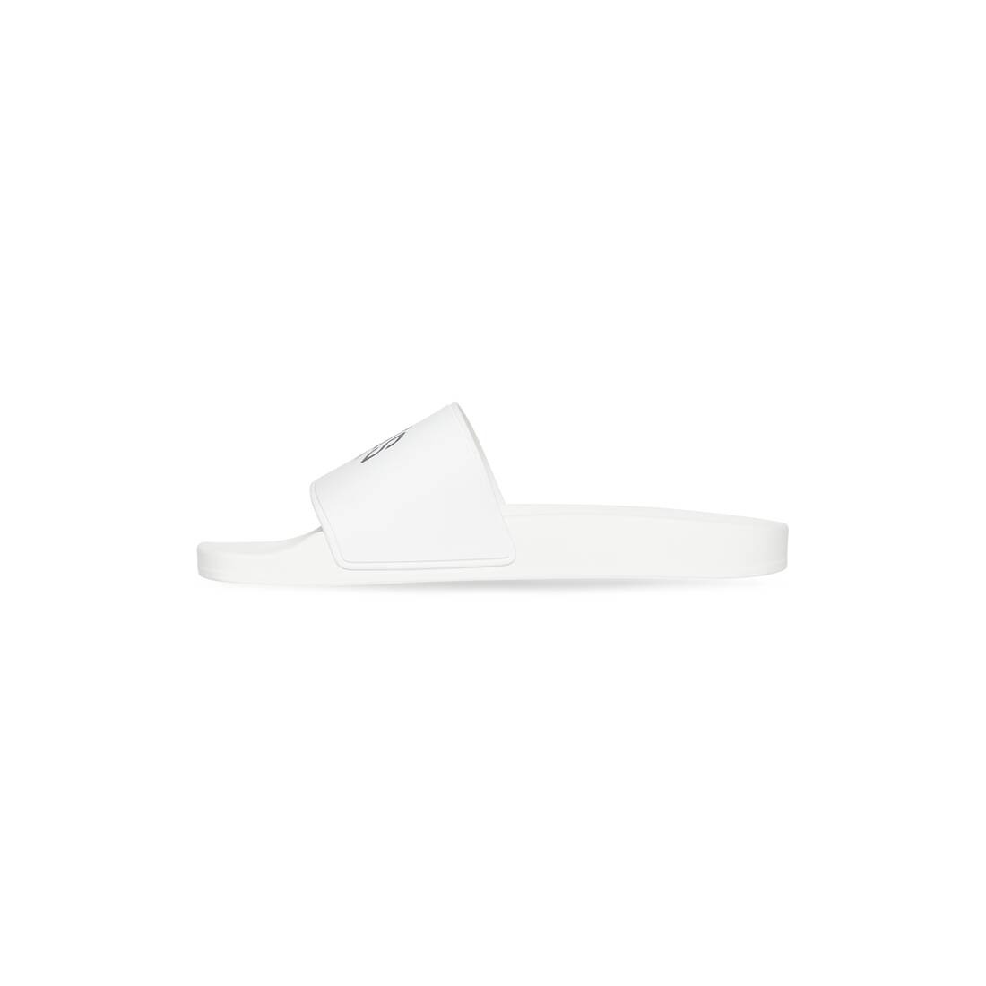 Women's Cities Paris Pool Slide Sandal in White - 3