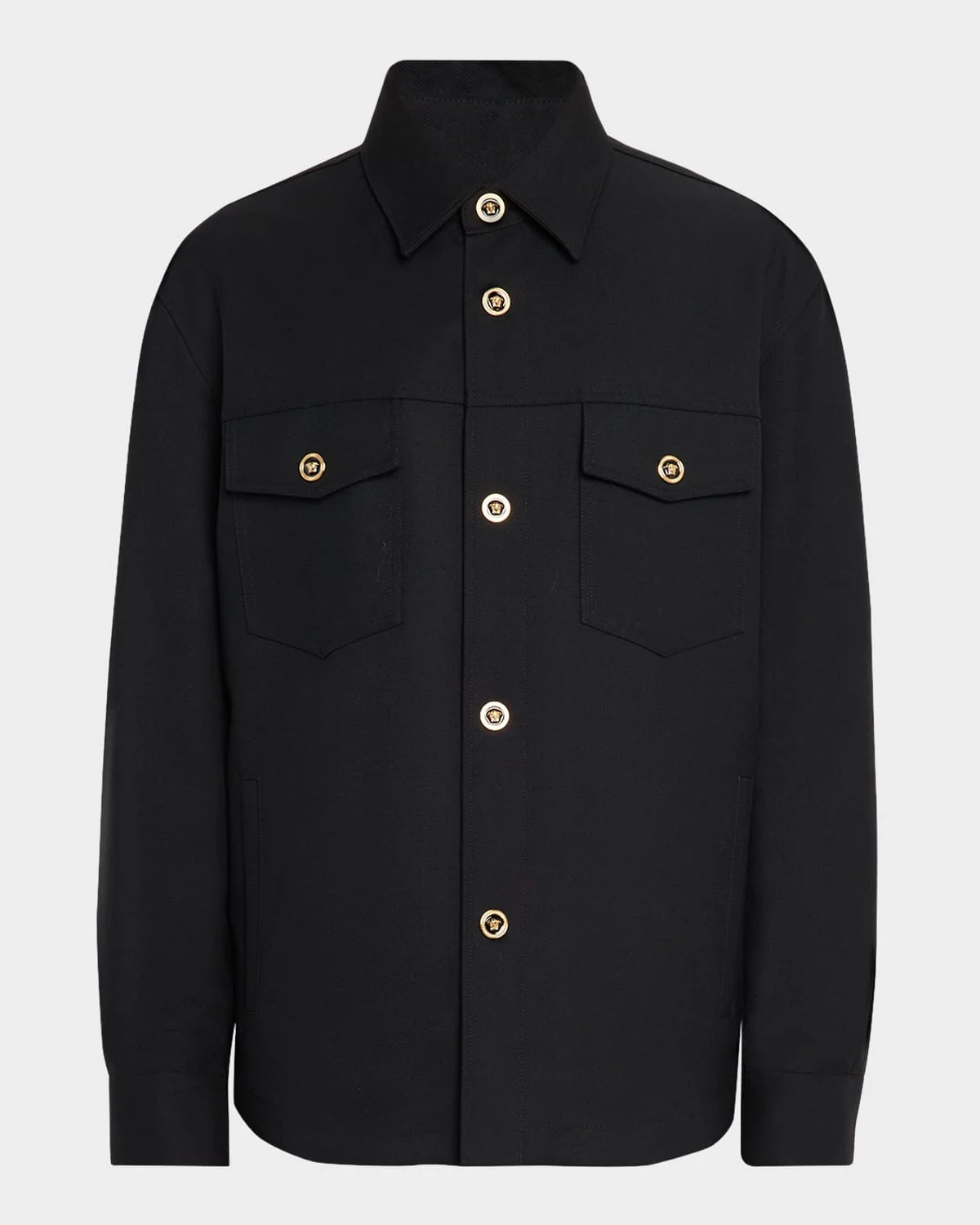 Men's Medusa Wool Overshirt - 1