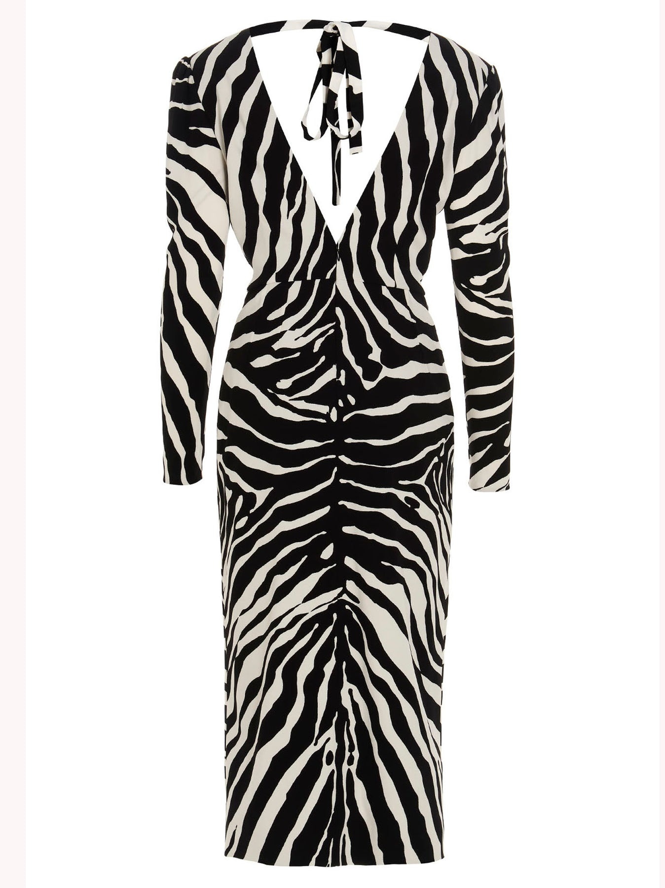 Zebra Dresses White/Black - 2