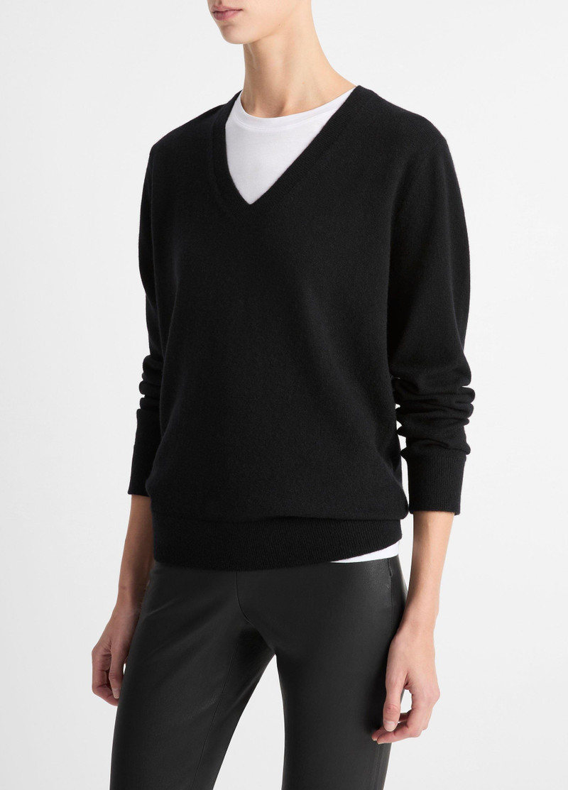 Vince Cashmere Weekend V-Neck Sweater outlook