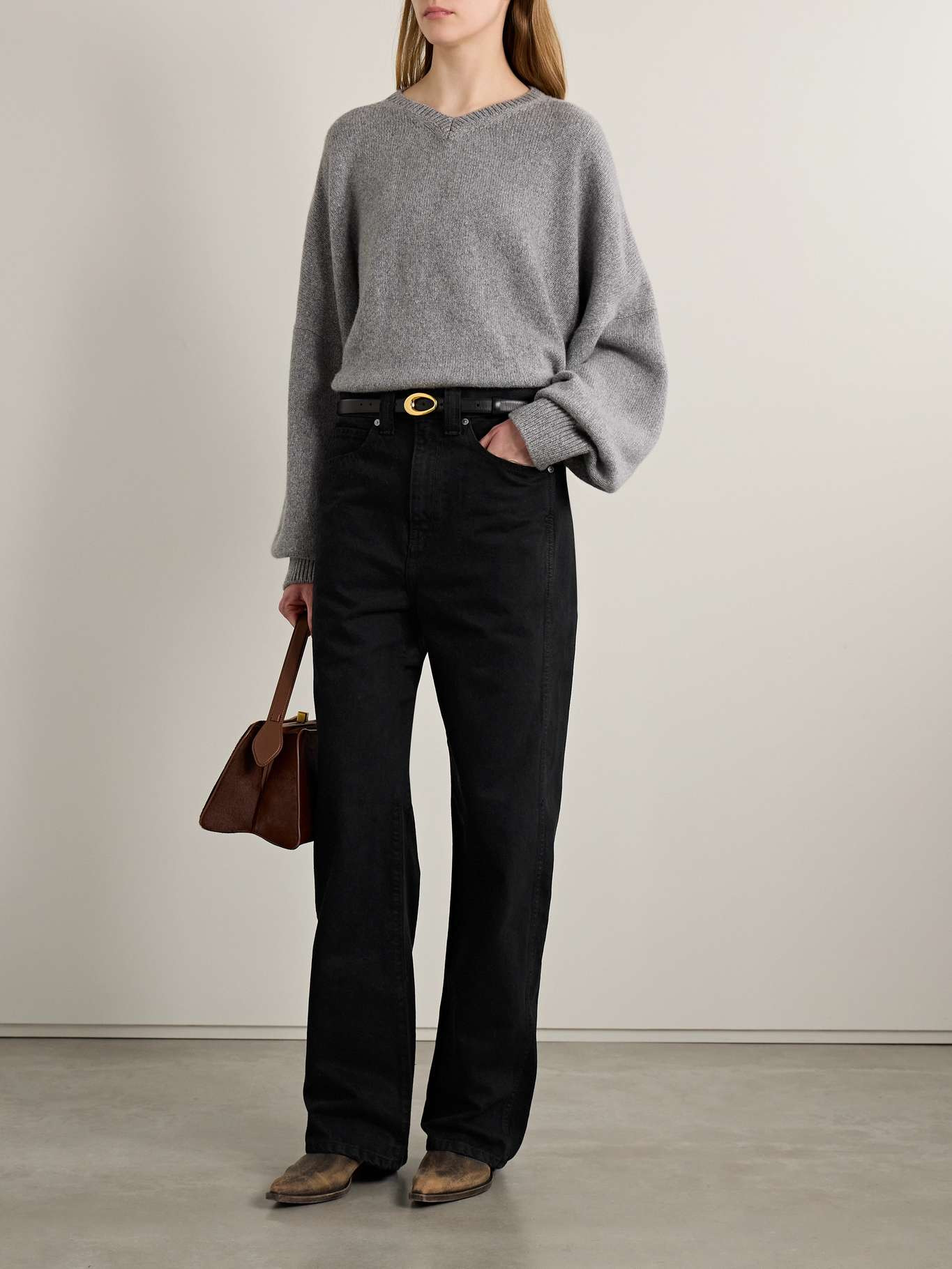 Bonnie mid-rise boyfriend jeans Black - 2