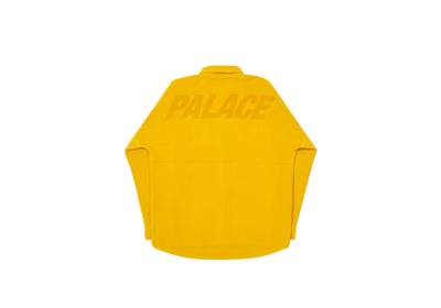 PALACE POLARTEC LAZER SHIRT GOLD outlook