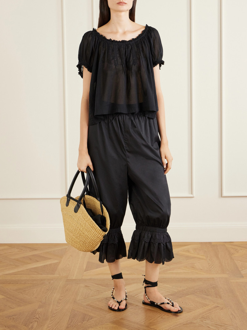 DÔEN Frederica Organic Cotton-voile Blouse outlook