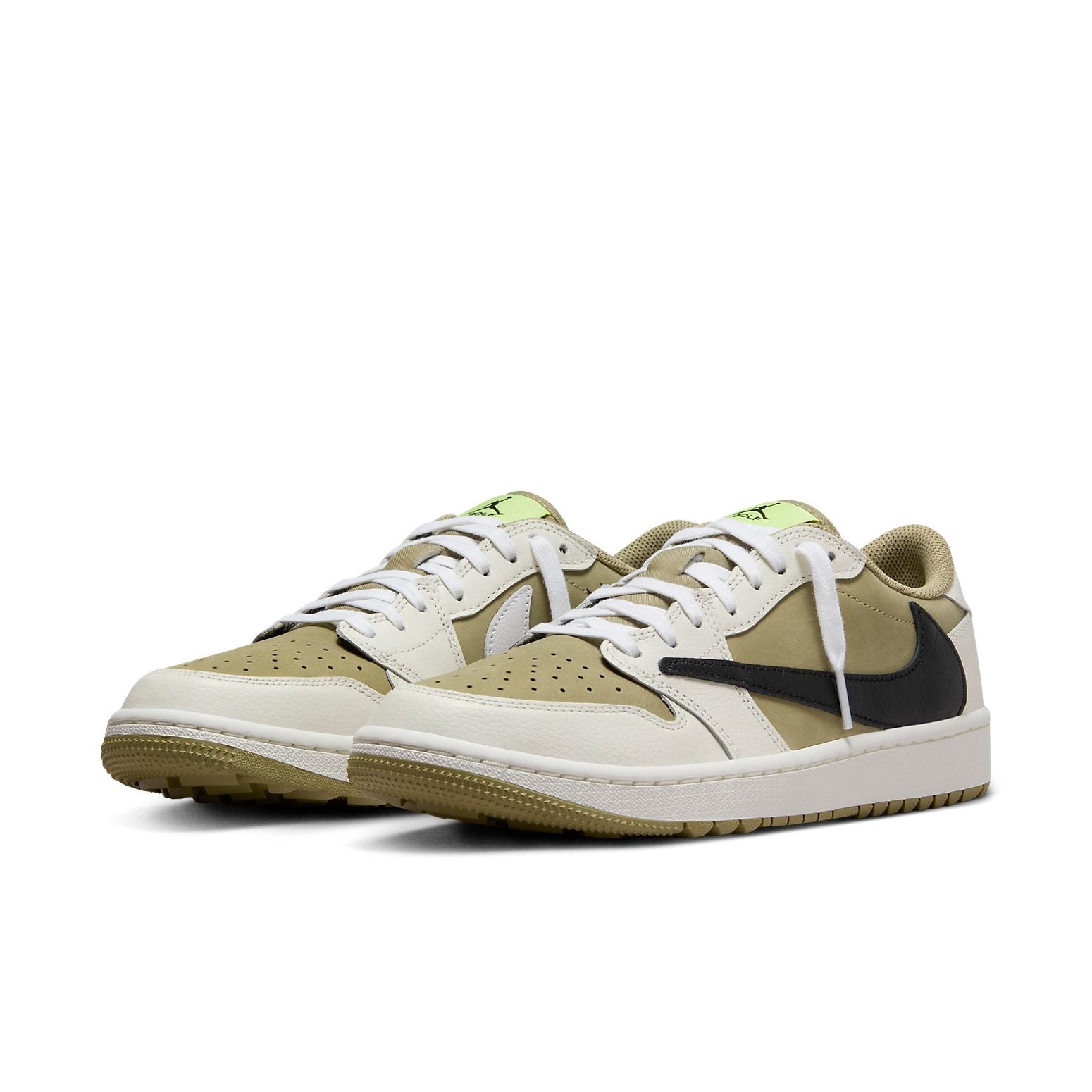 Air Jordan 1 Low Golf x Travis Scott 1 'Olive' FZ3124-200 - 3