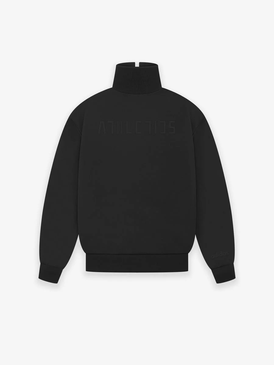 Womens Tricot Mockneck - 1