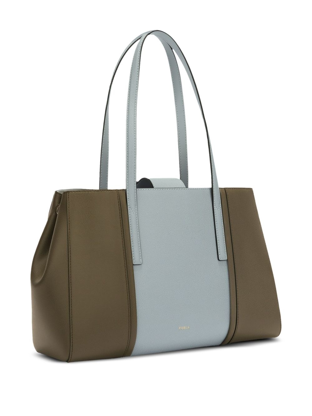 leather tote bag - 2