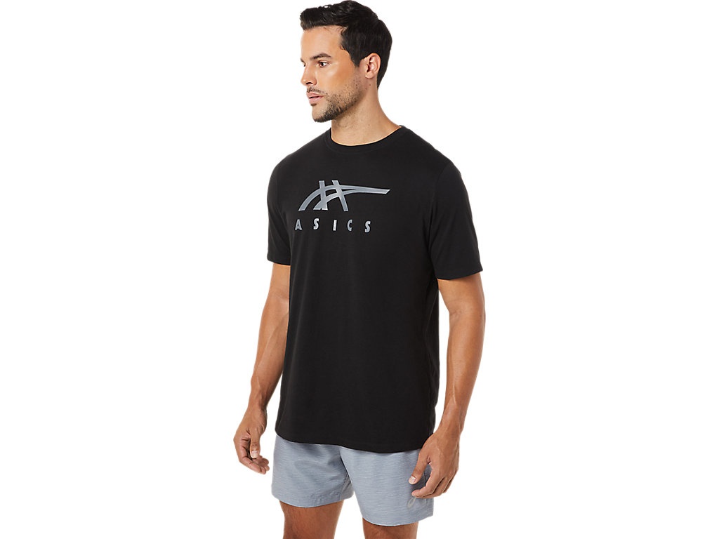 ASICS STRIPE SHORT SLEEVE TEE - 4