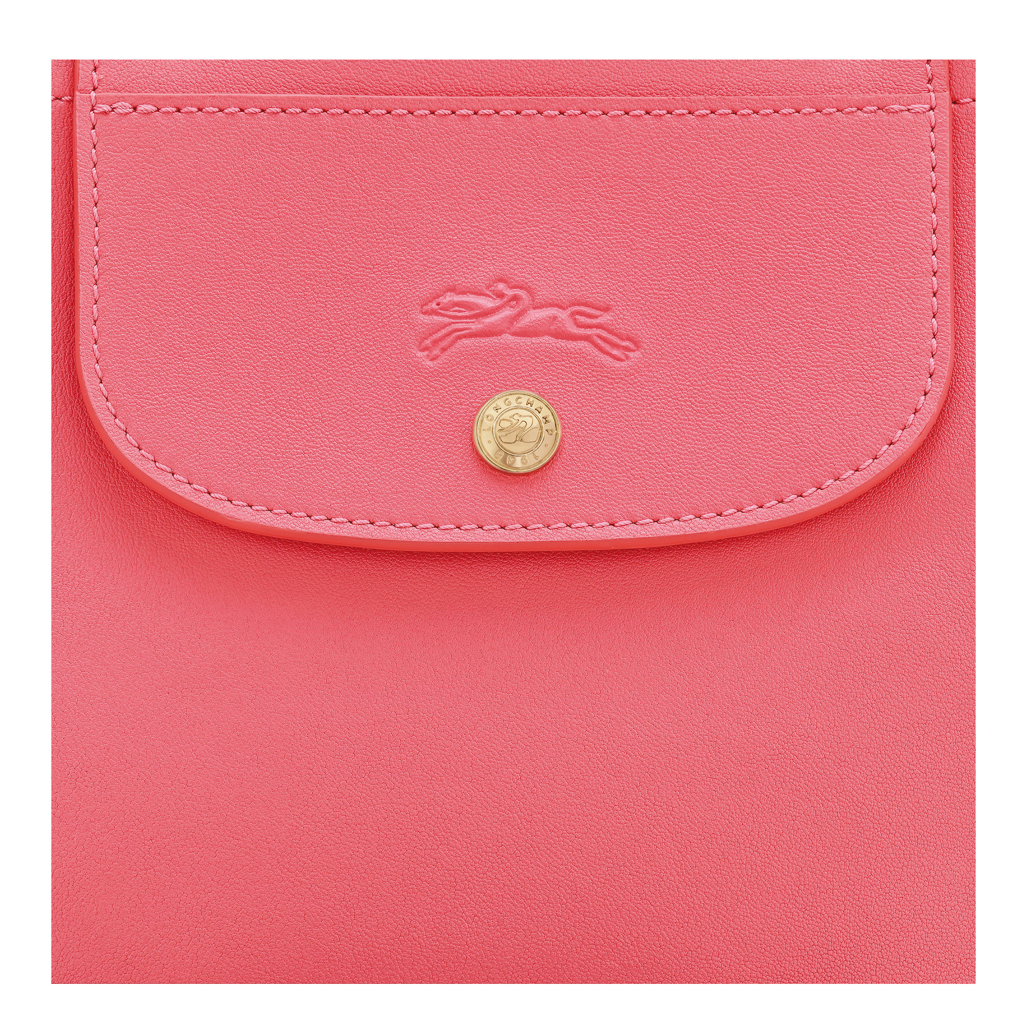 Cabas Longchamp S Handbag Blush - Leather - 3