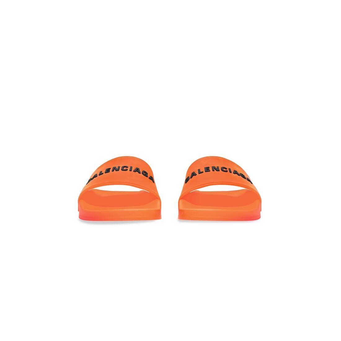 Men's Pool Slide Sandal in Fluo Orange - 2