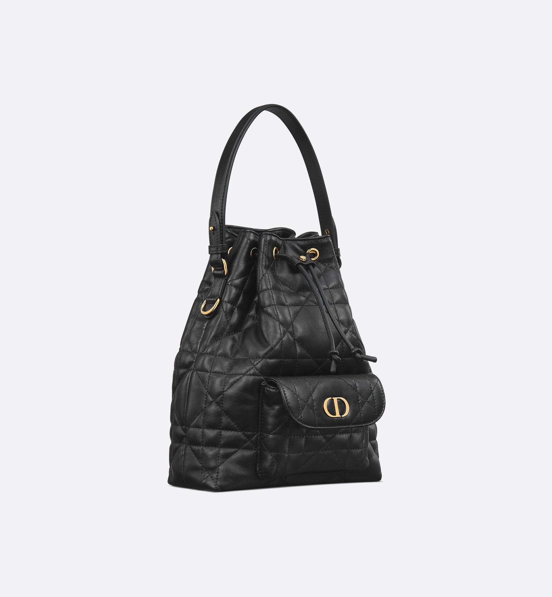 Small Dior Caro Bucket Bag - 6