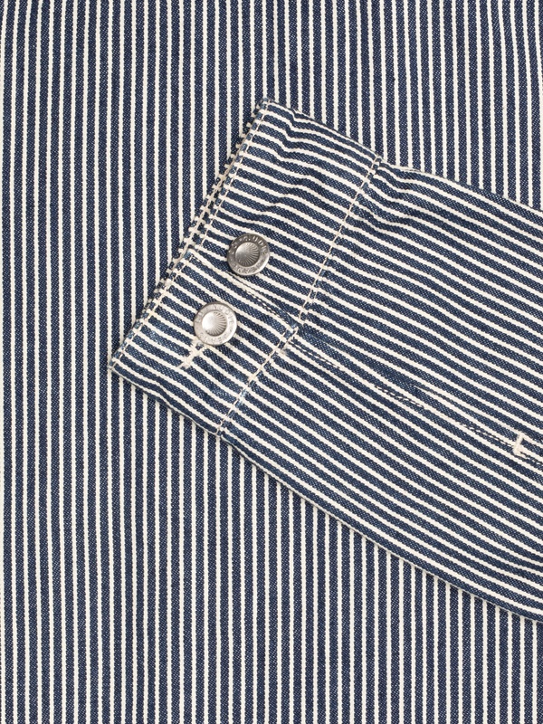 Jade Striped Zip Jacket Blue/Offwhite - 6