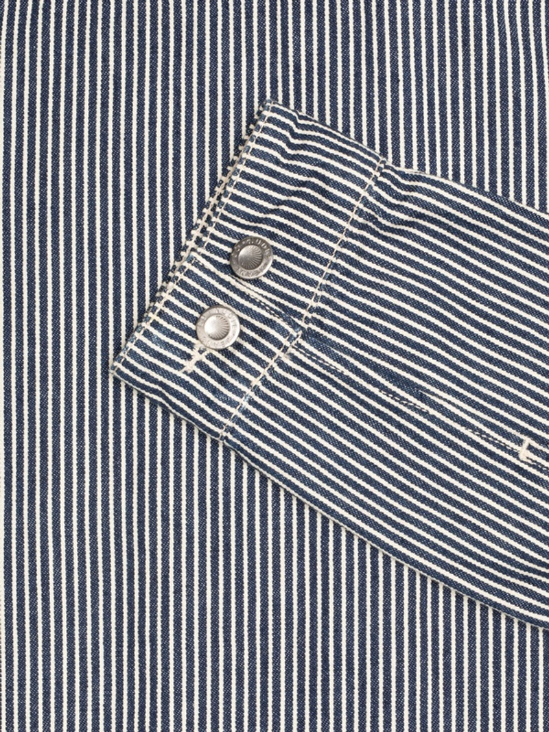 Jade Striped Zip Jacket Blue/Offwhite 6