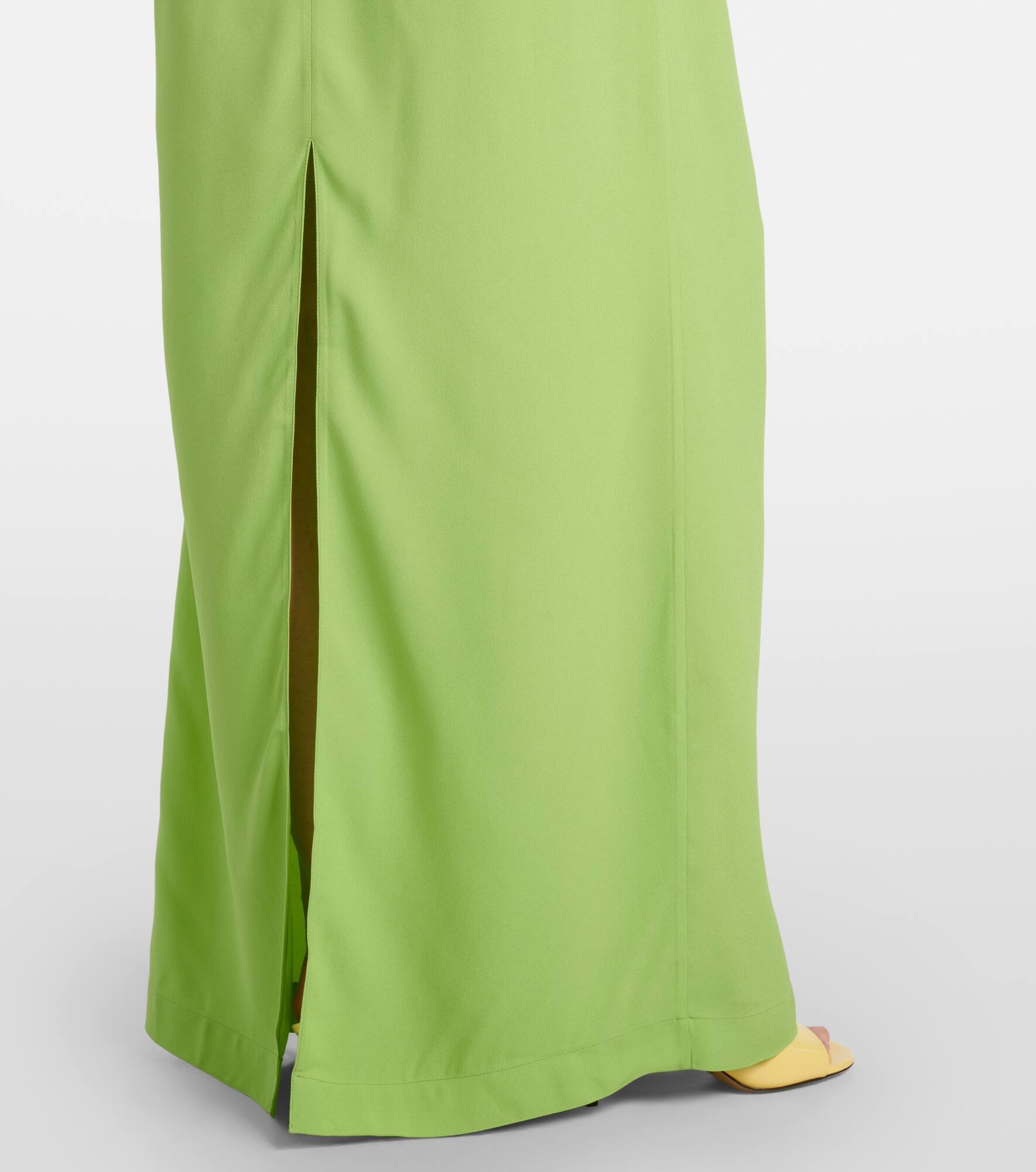 Miami crêpe cady maxi dress - 5