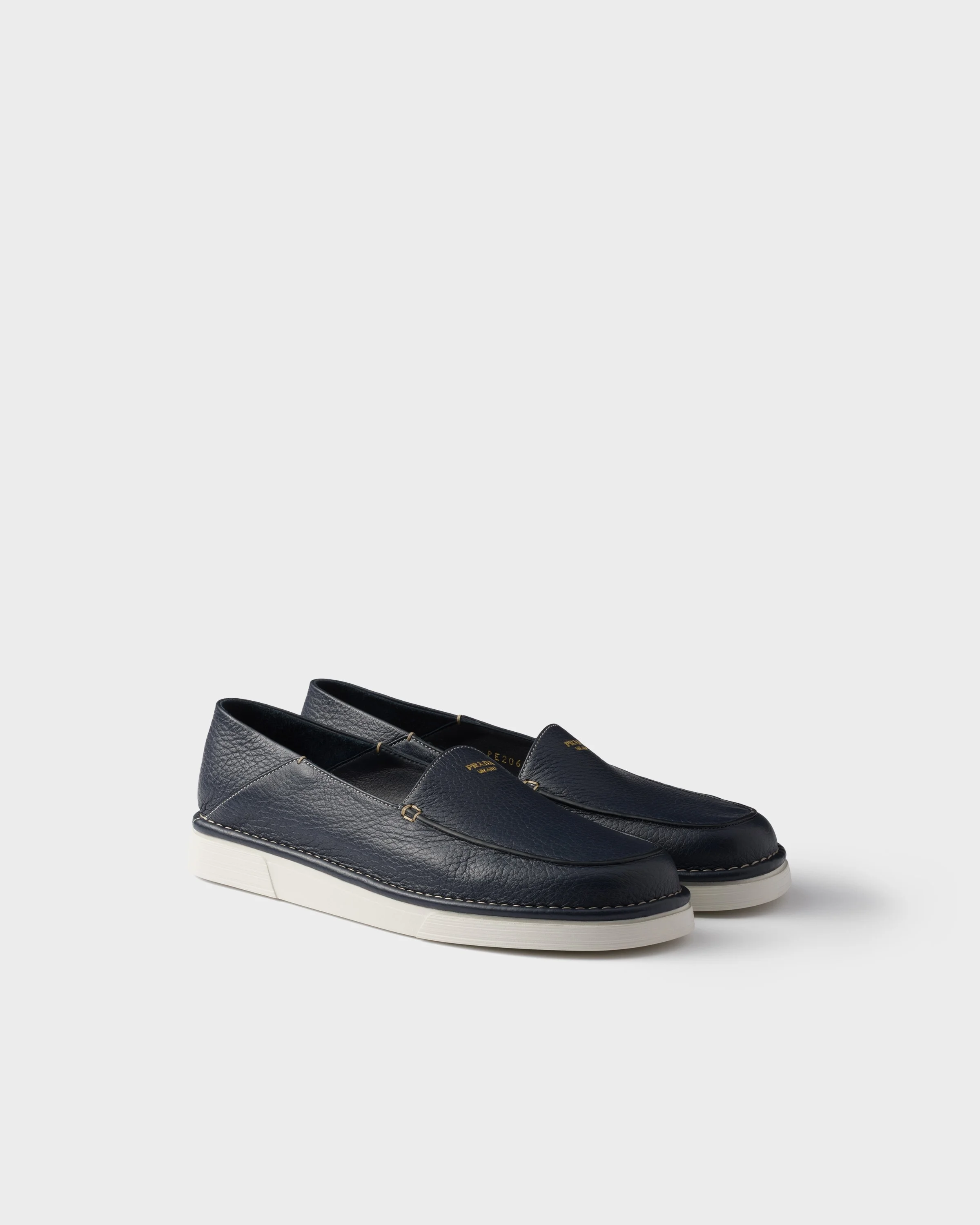 Leather slip-ons - 1