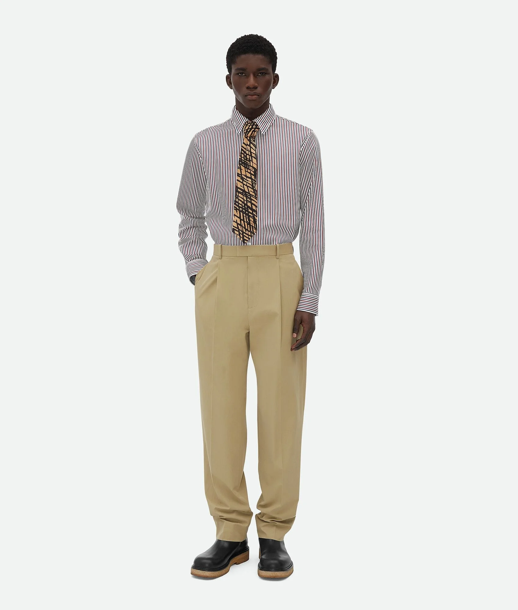 Light Cotton Twill Trousers - 1
