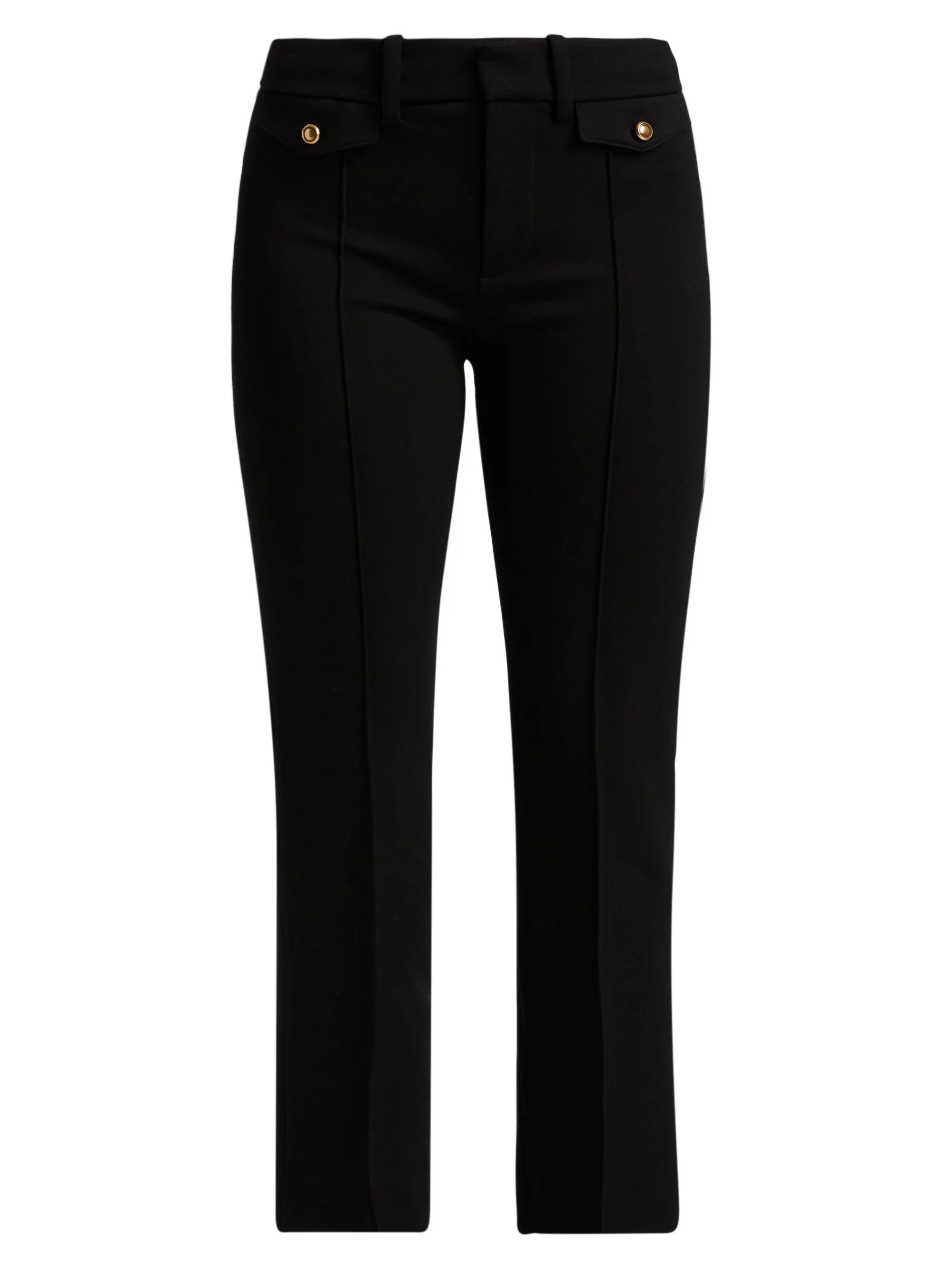 Women's The Reboot Crop Trousers - Black - 1