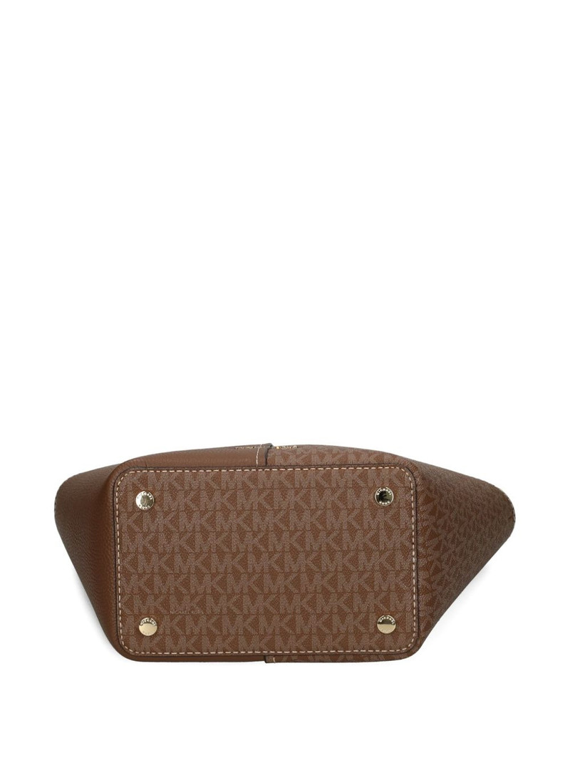 monogram panel tote bag 3