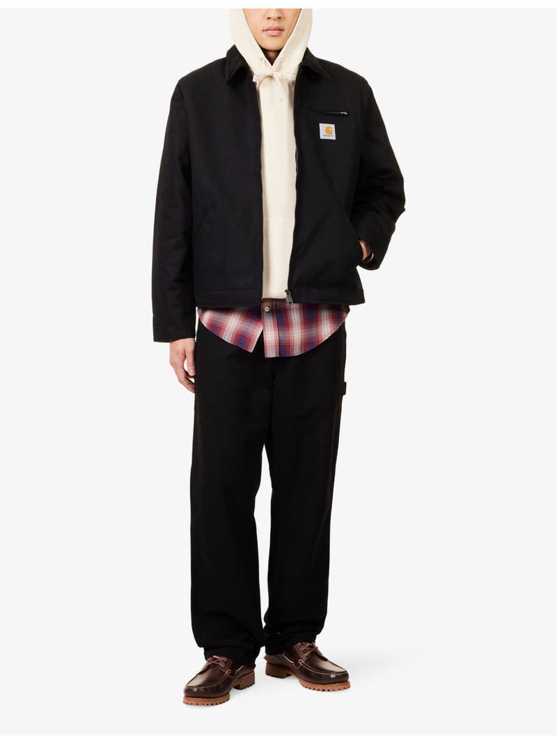 Carhartt Detroit Logo-Patch Cotton Jacket outlook