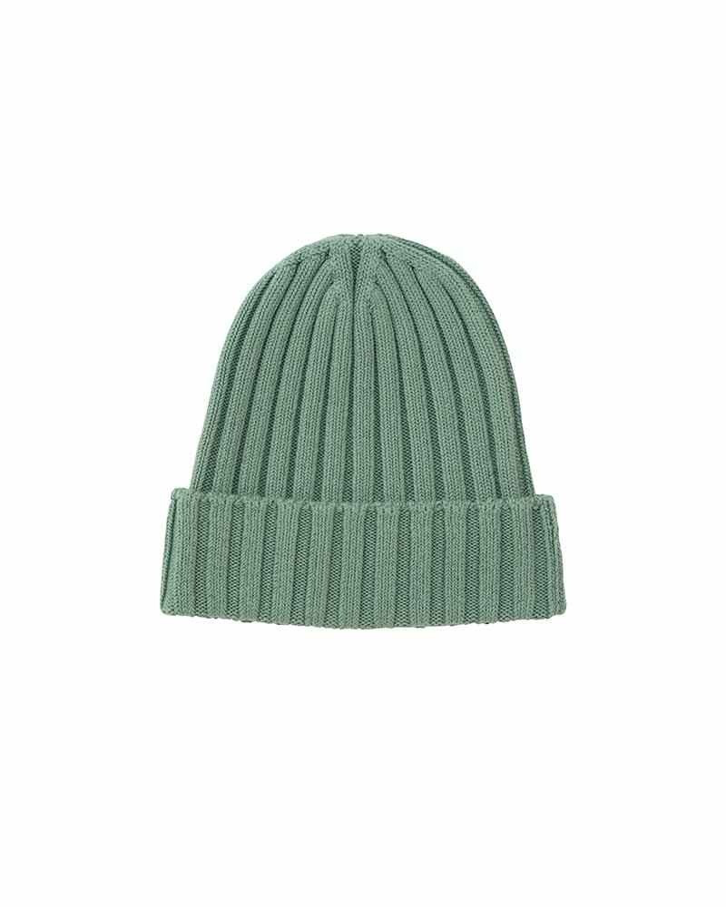 visvim KNIT CAP COTTON LT.GREEN outlook