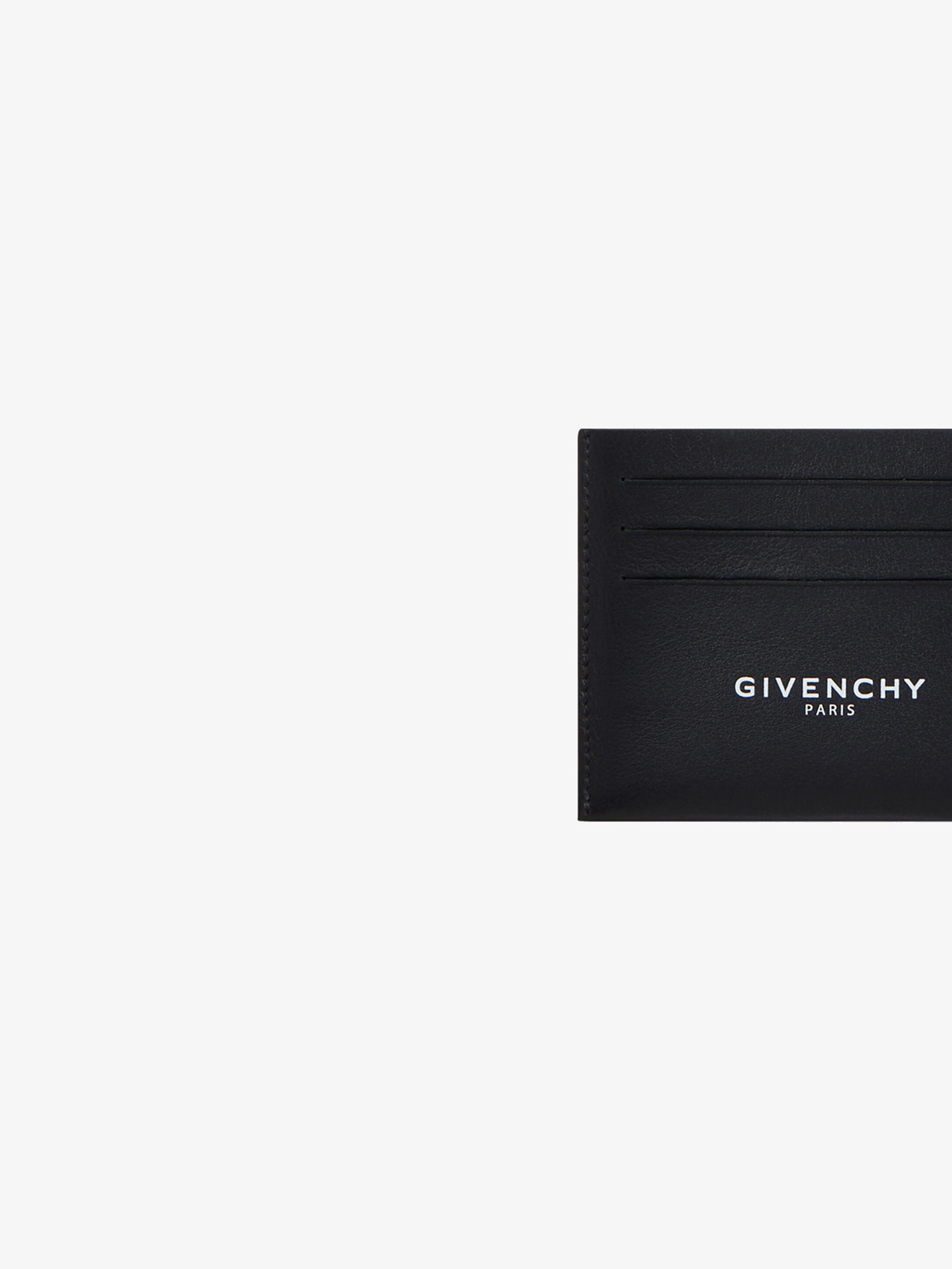 GIVENCHY PARIS card holder in leather - 3