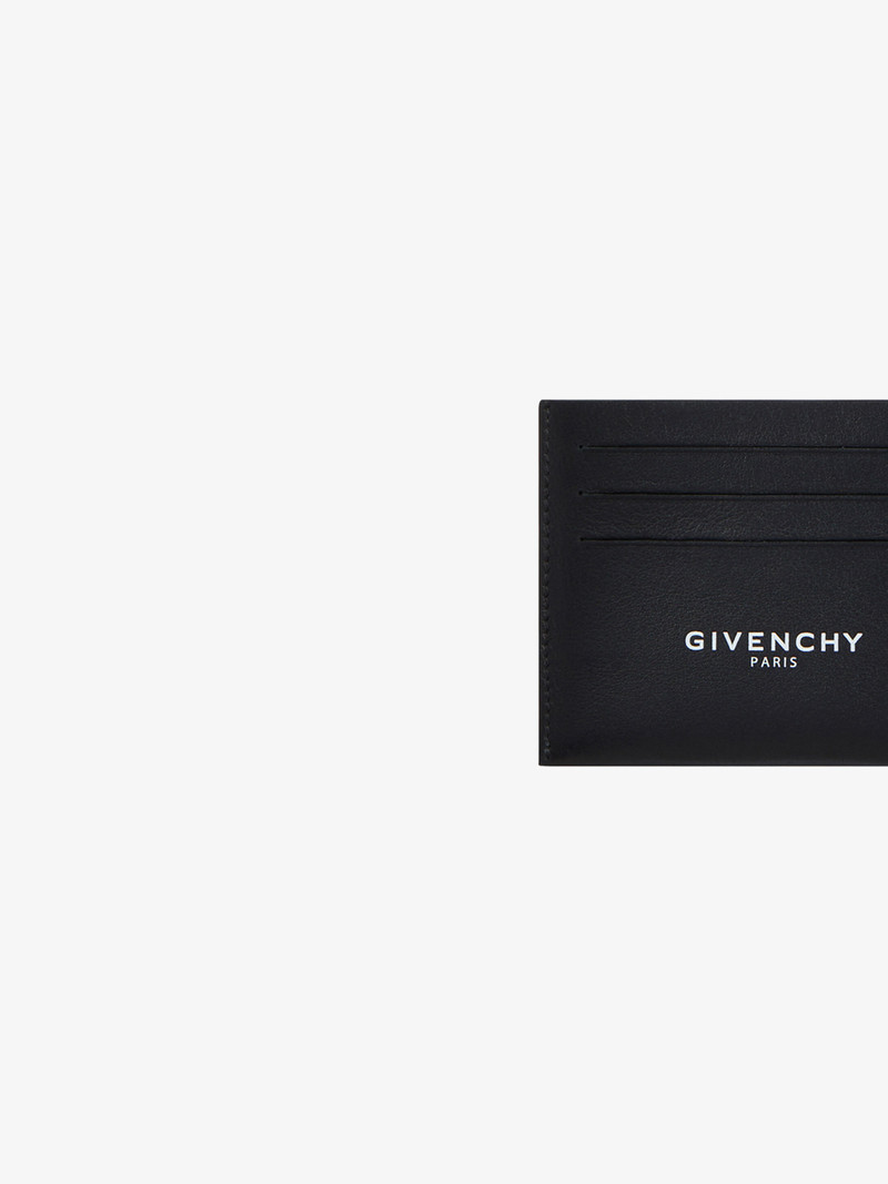 GIVENCHY PARIS card holder in leather 3