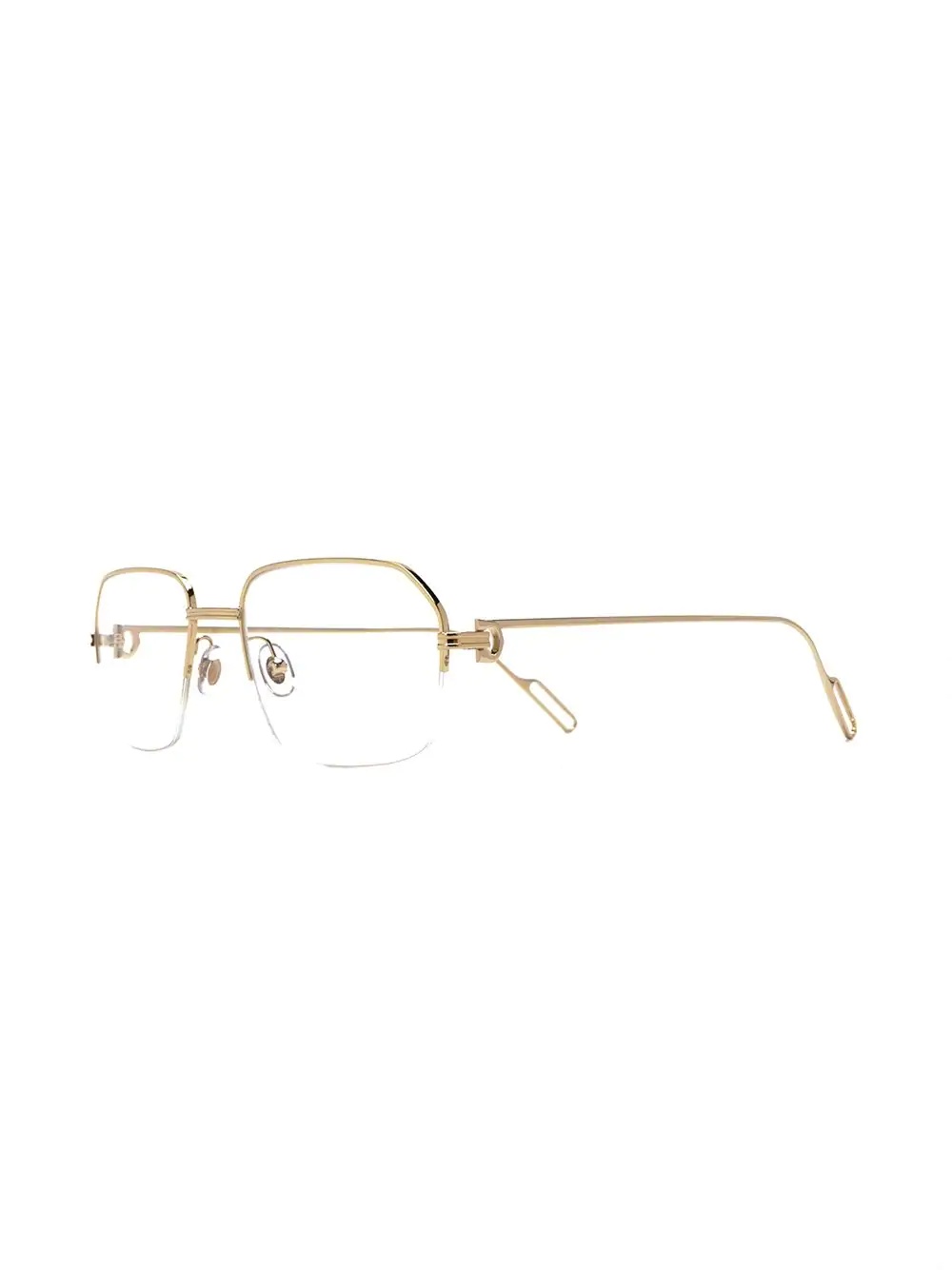 metallic frame glasses - 2