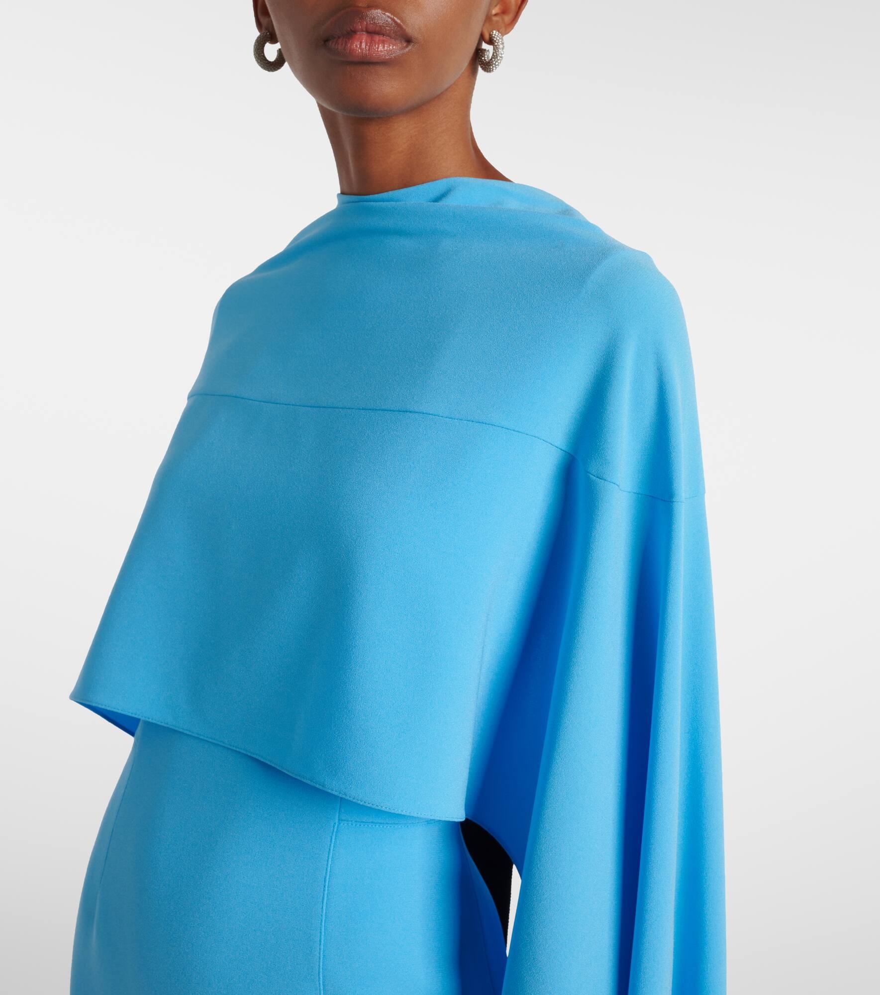 Elina caped midi dress - 4