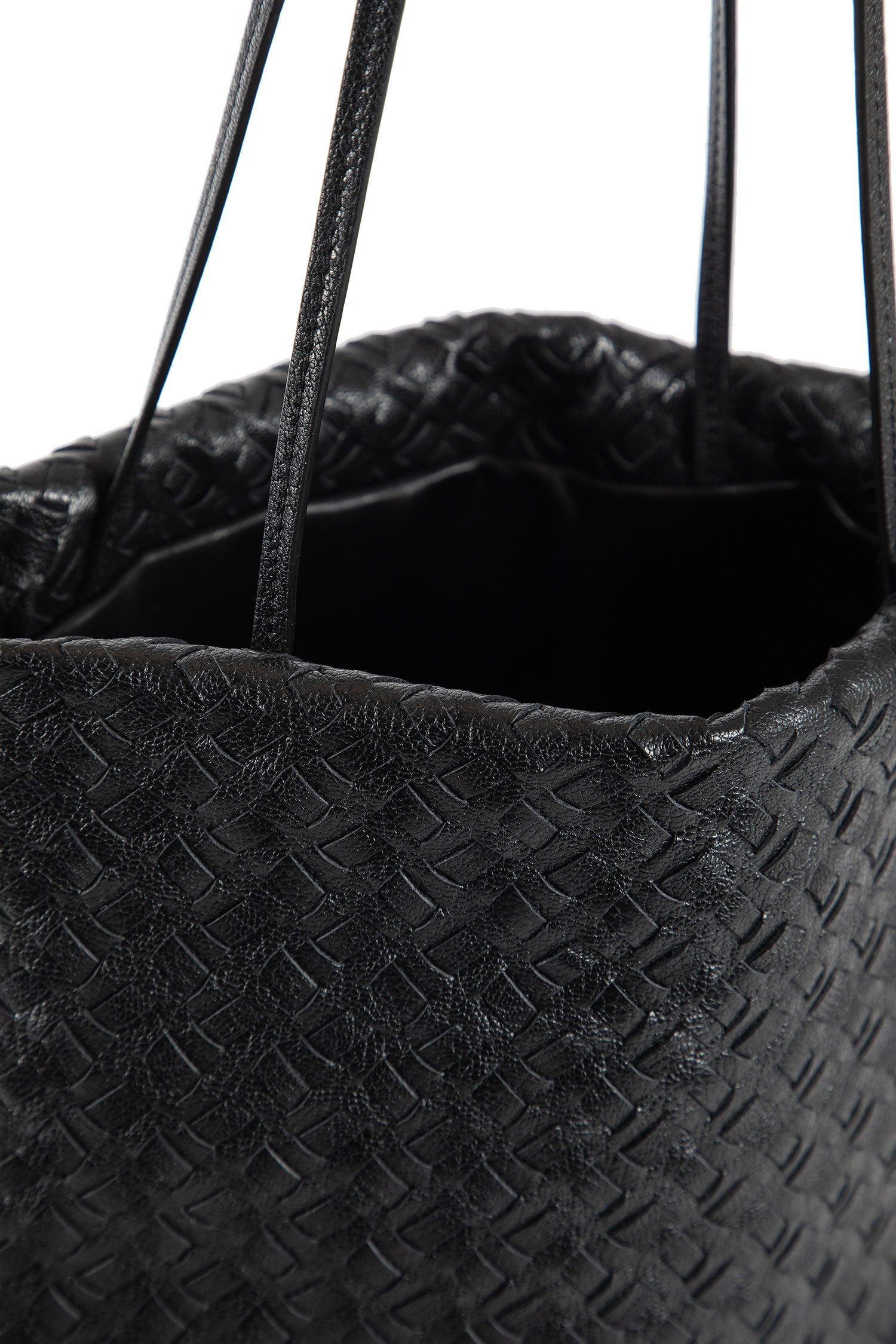 Lilou-Woven-Bag-In-Leather - 4