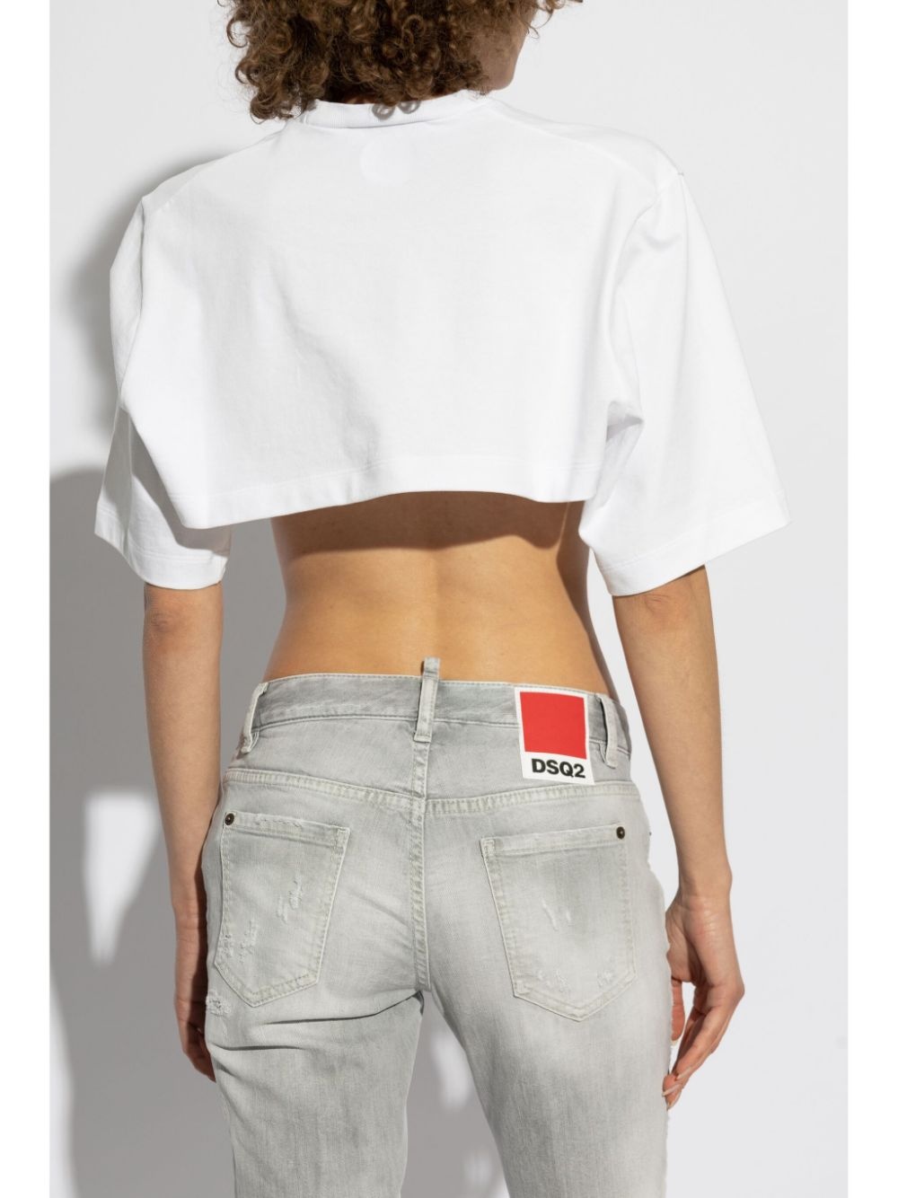 logo-embossed T-shirt - 4