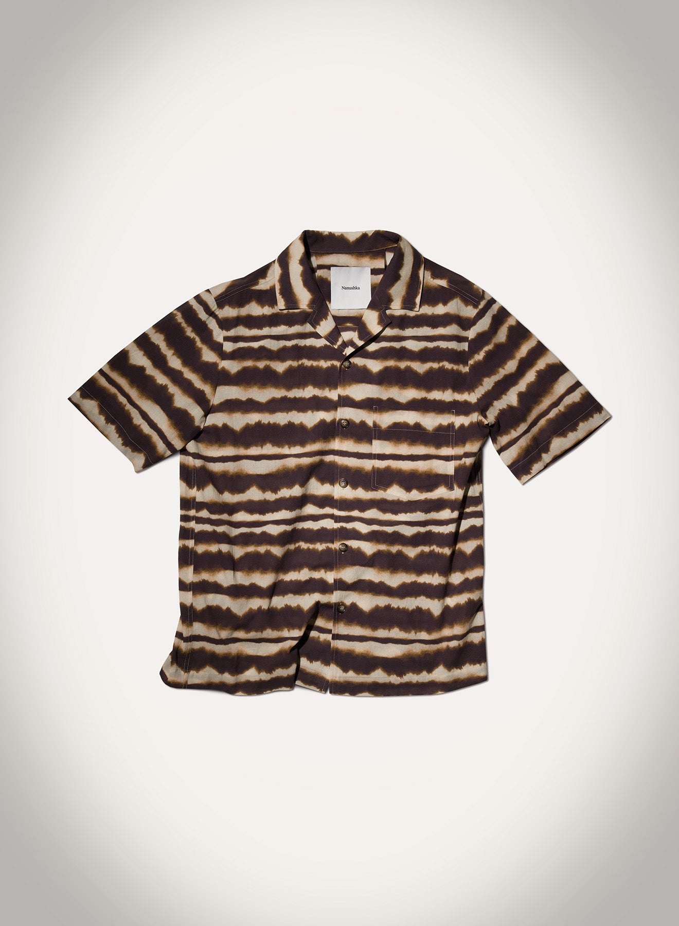 Printed Cotton Voile Shirt - 1