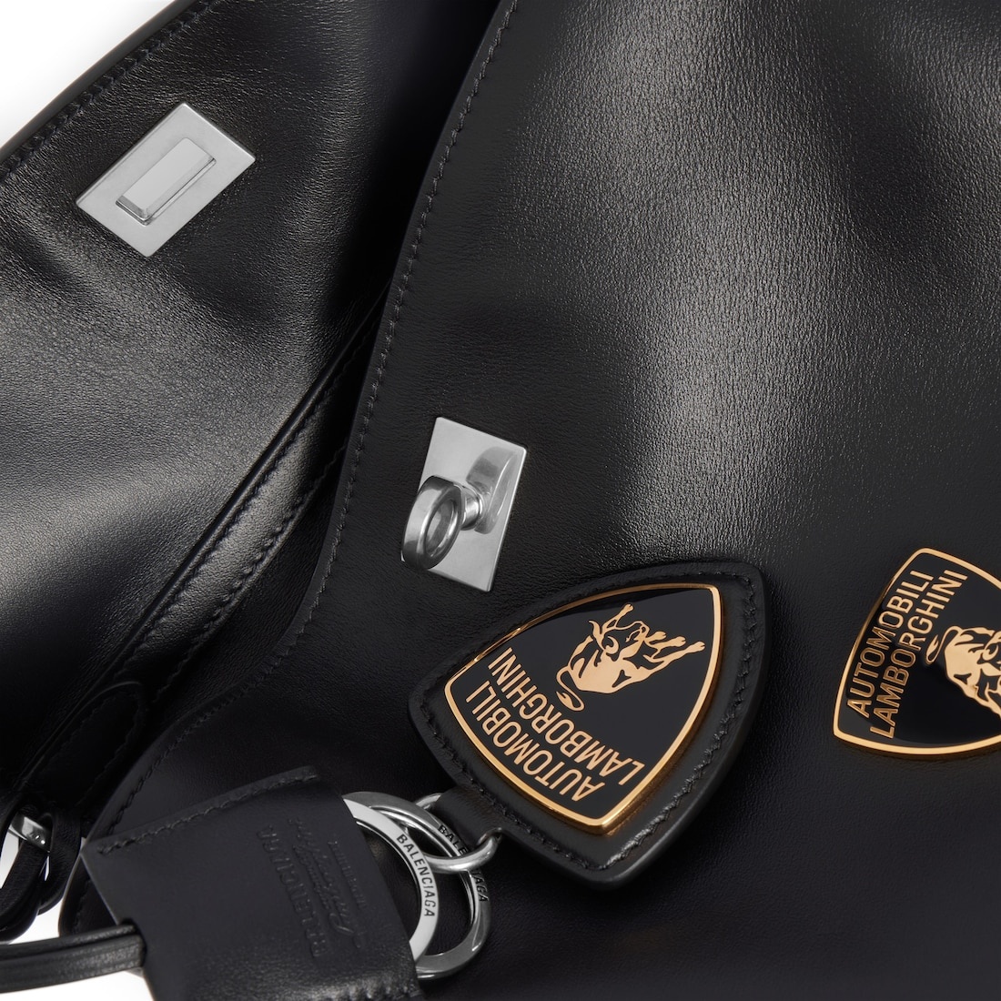 Men's Balenciaga | Automobili Lamborghini Rodeo Messenger Bag Small  in Black - 6