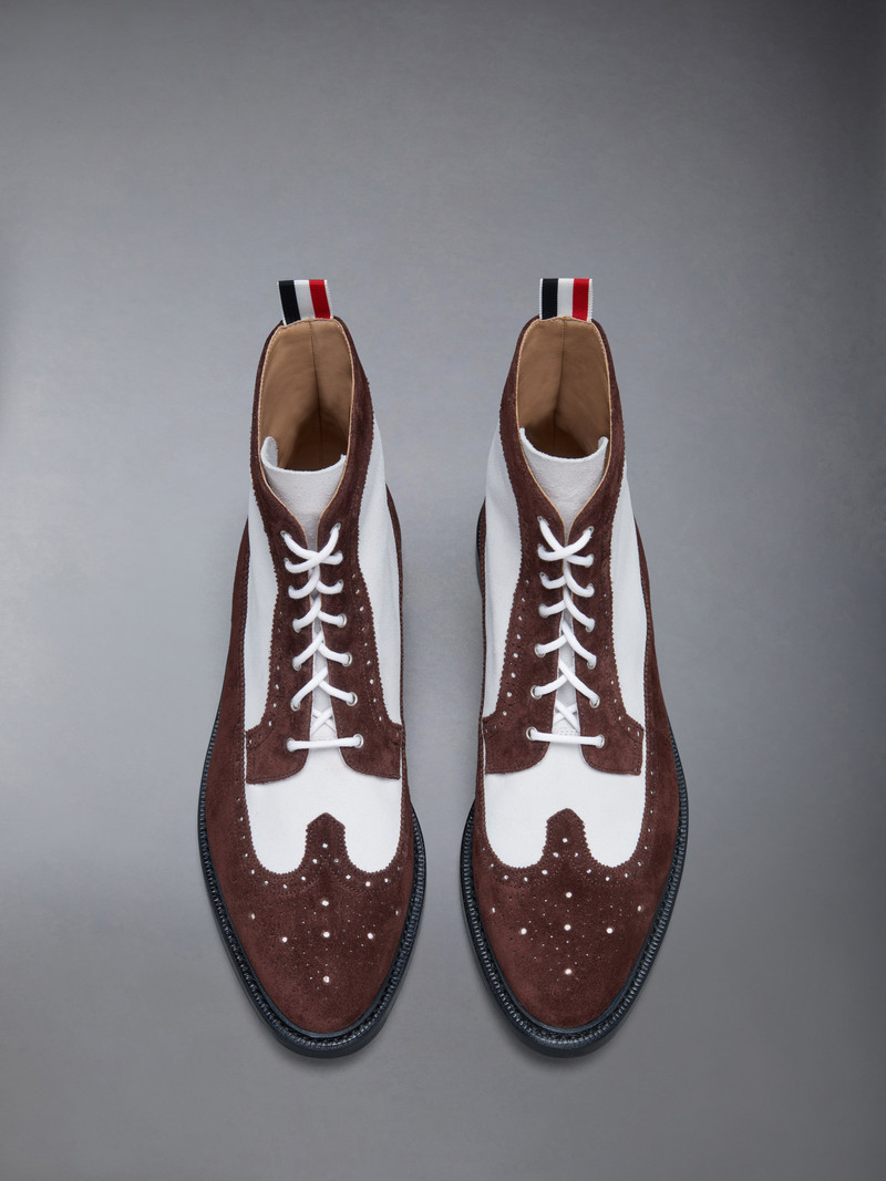 CALF SUEDE LONGWING BOOT 5