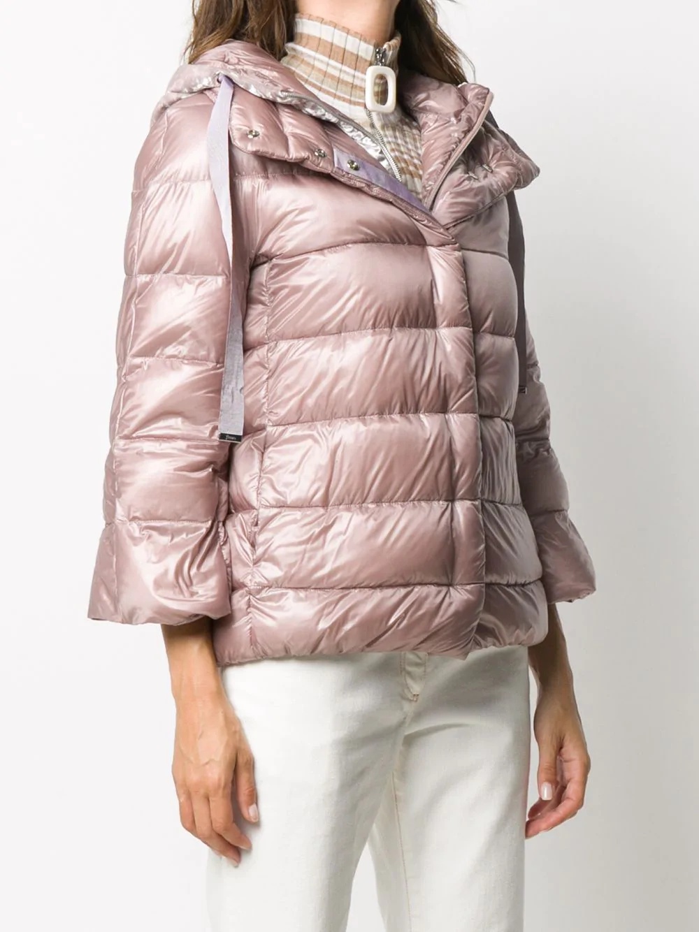 layered puffer jacket - 3