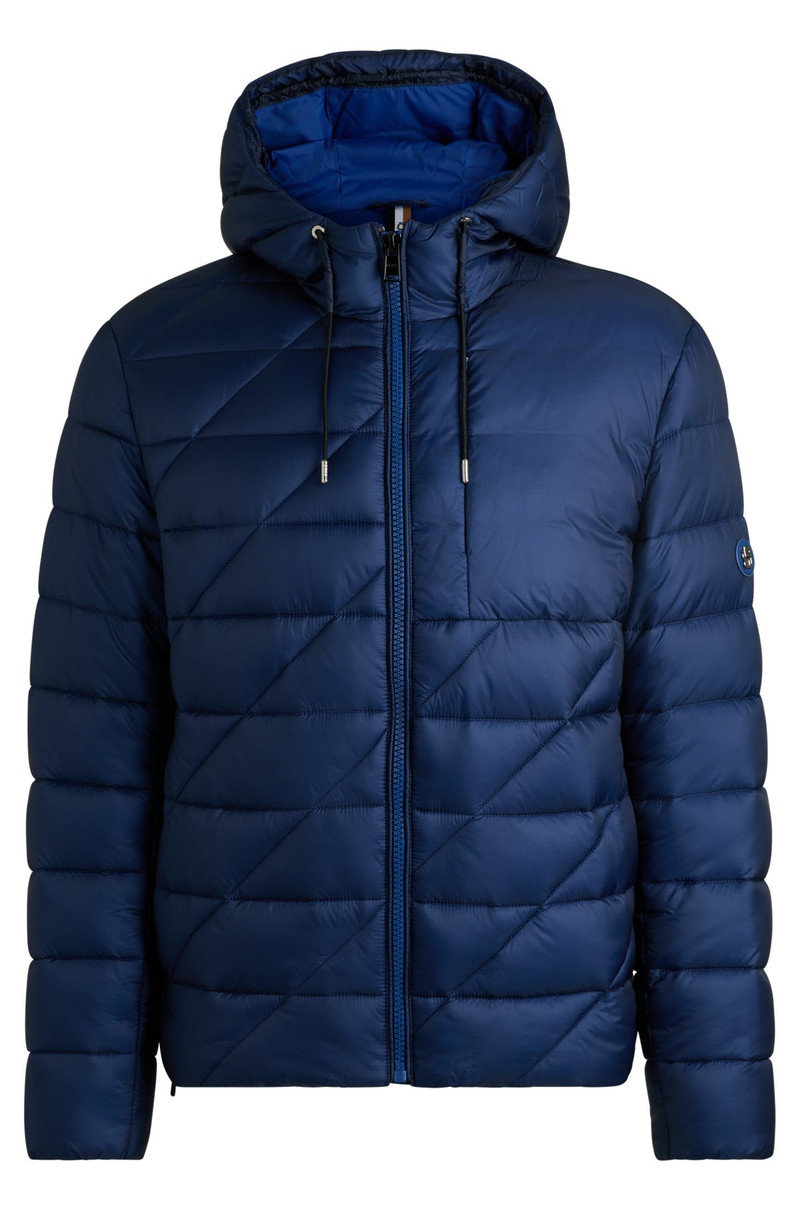 WATER-REPELLENT JACKET WITH DOUBLE B MONOGRAM 1