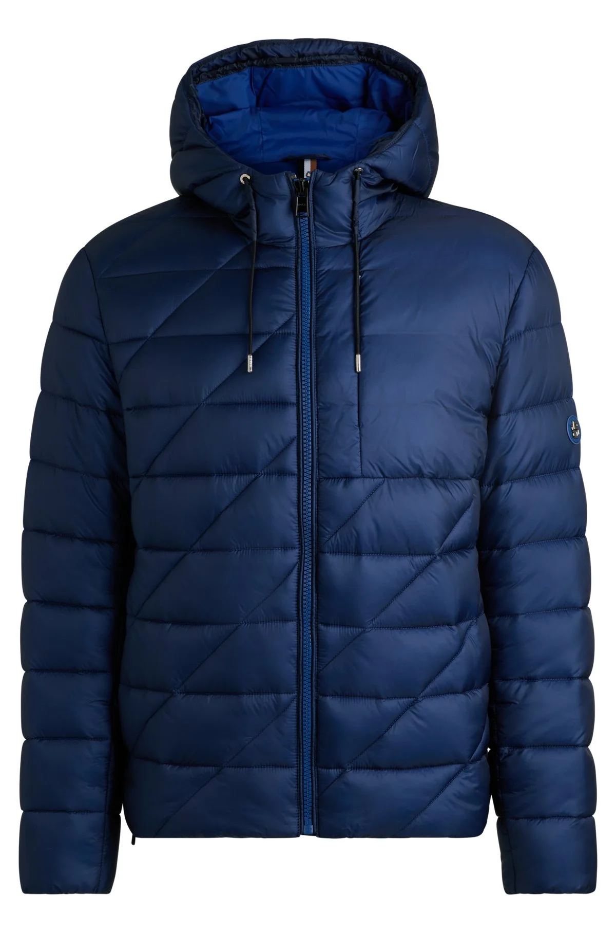 WATER-REPELLENT JACKET WITH DOUBLE B MONOGRAM - 1