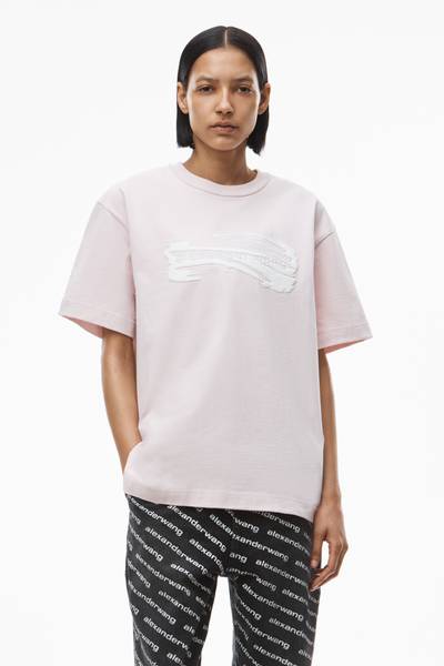 Alexander Wang SOAP SUDS TEE IN COMPACT JERSEY outlook