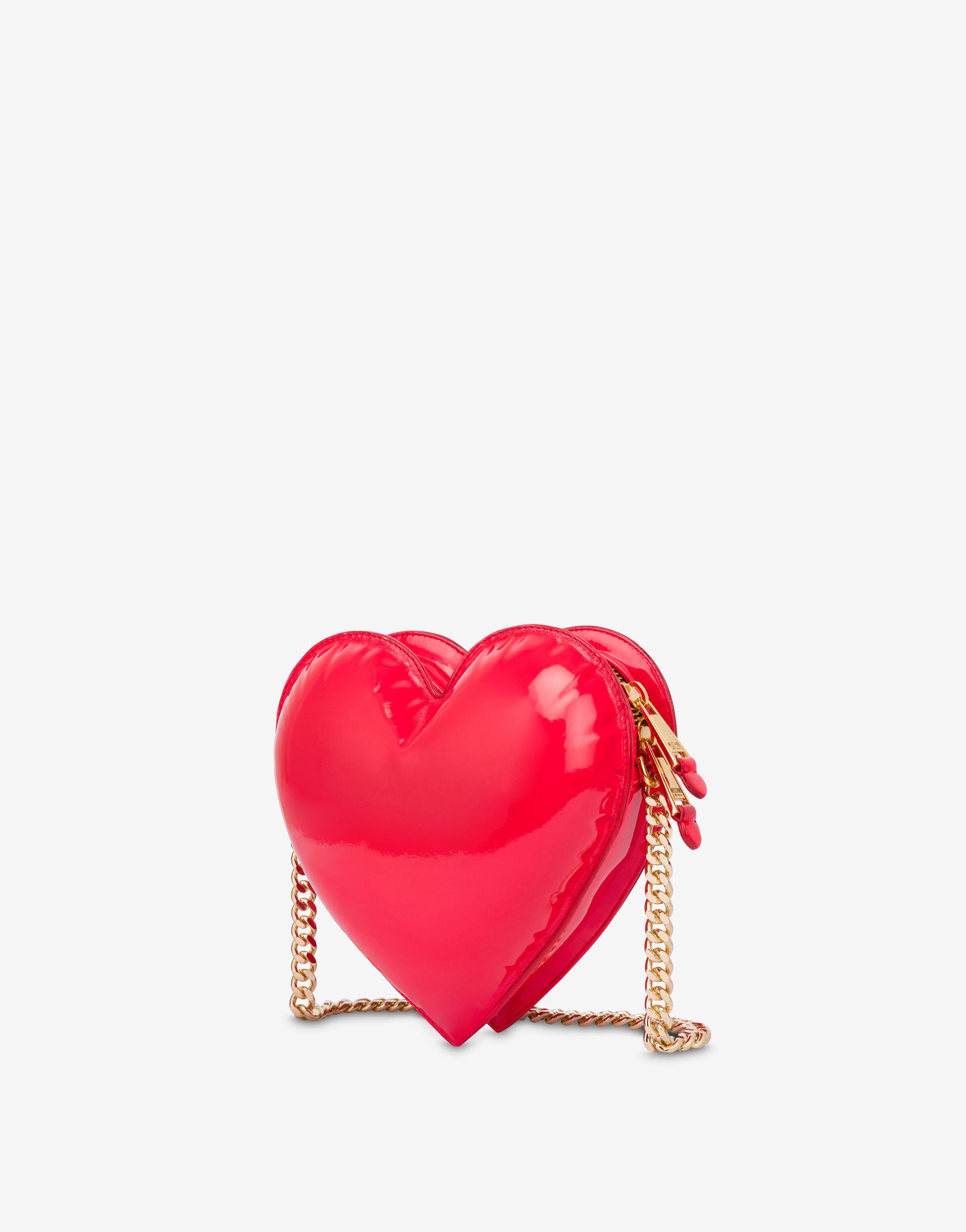Moschino INFLATABLE EFFECT HEART BAG | REVERSIBLE