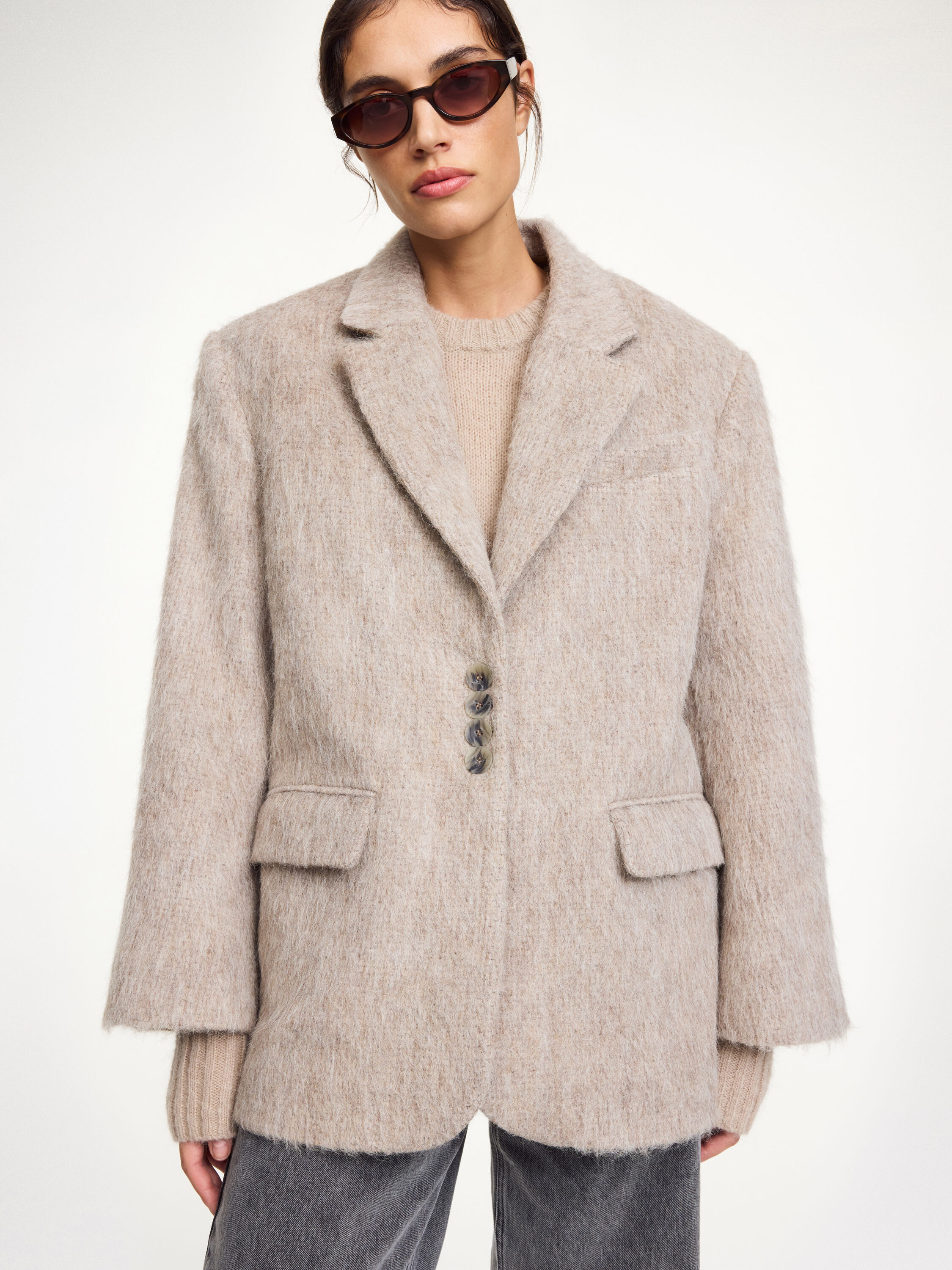 Biena single-breasted blazer - 4