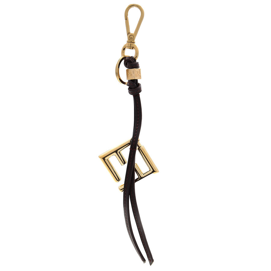 Fendi Diagonal FF Key Charm - 3