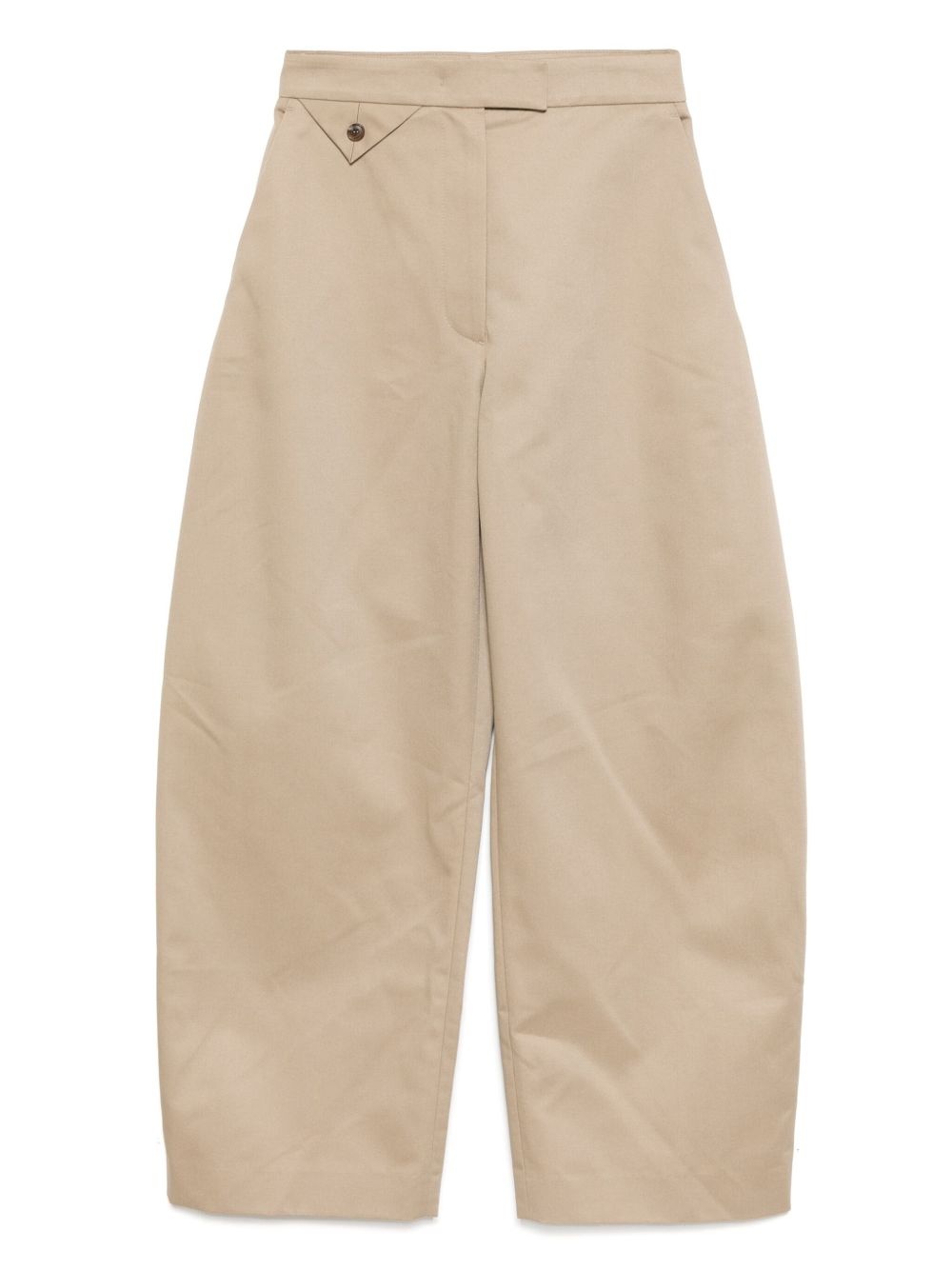 【RECTO】 HIGH-RISE CURVED LEGS WOOL PANTS RECTO high-rise wool pants | REVERSIBLE