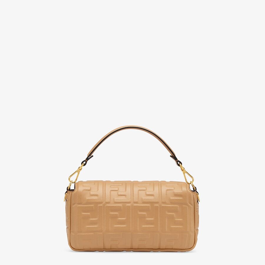 Beige leather bag - 3